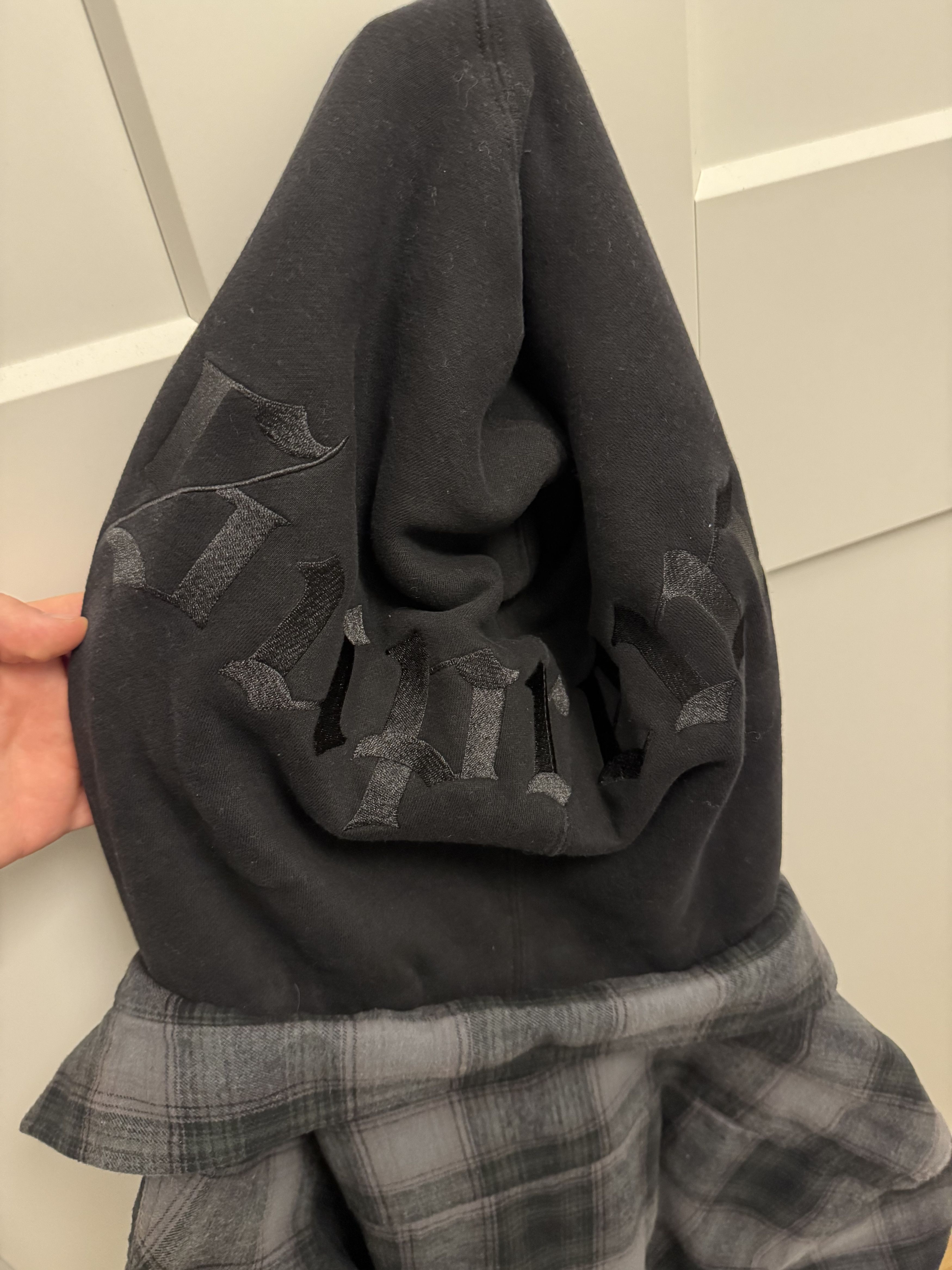 Supreme Supreme Hooded Flannel Zip Up Shirt 'Black' Size US L / EU 52-54 / 3 - 4 Thumbnail
