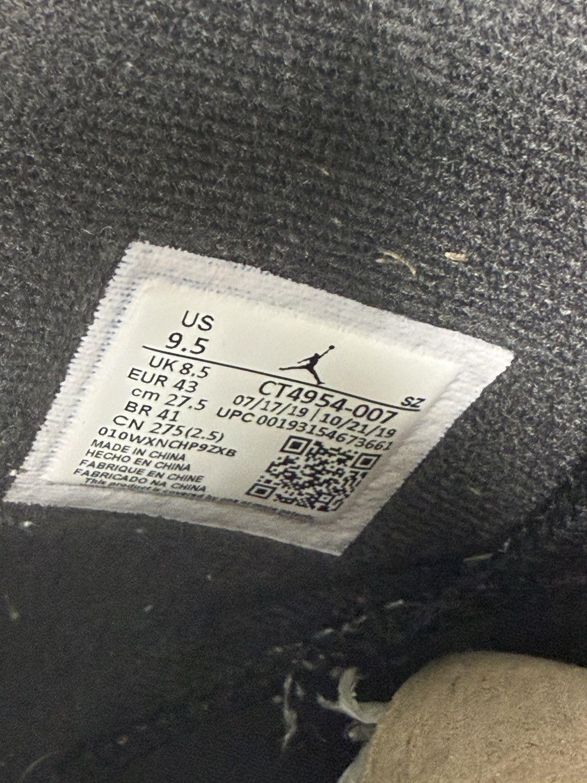 Nike Jordan 6 Retro DMP Size US 9.5 / EU 42-43 - 8 Thumbnail