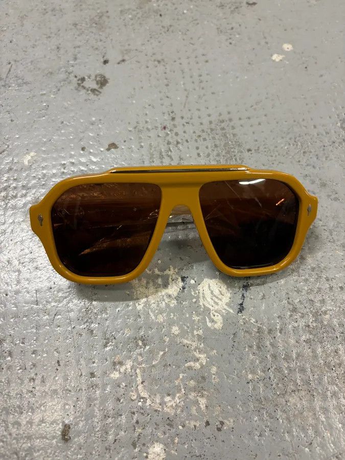Jacques Marie Mage Jacques Marie Mage Aviator Camel Sunglasses Size ONE SIZE - 5 Thumbnail