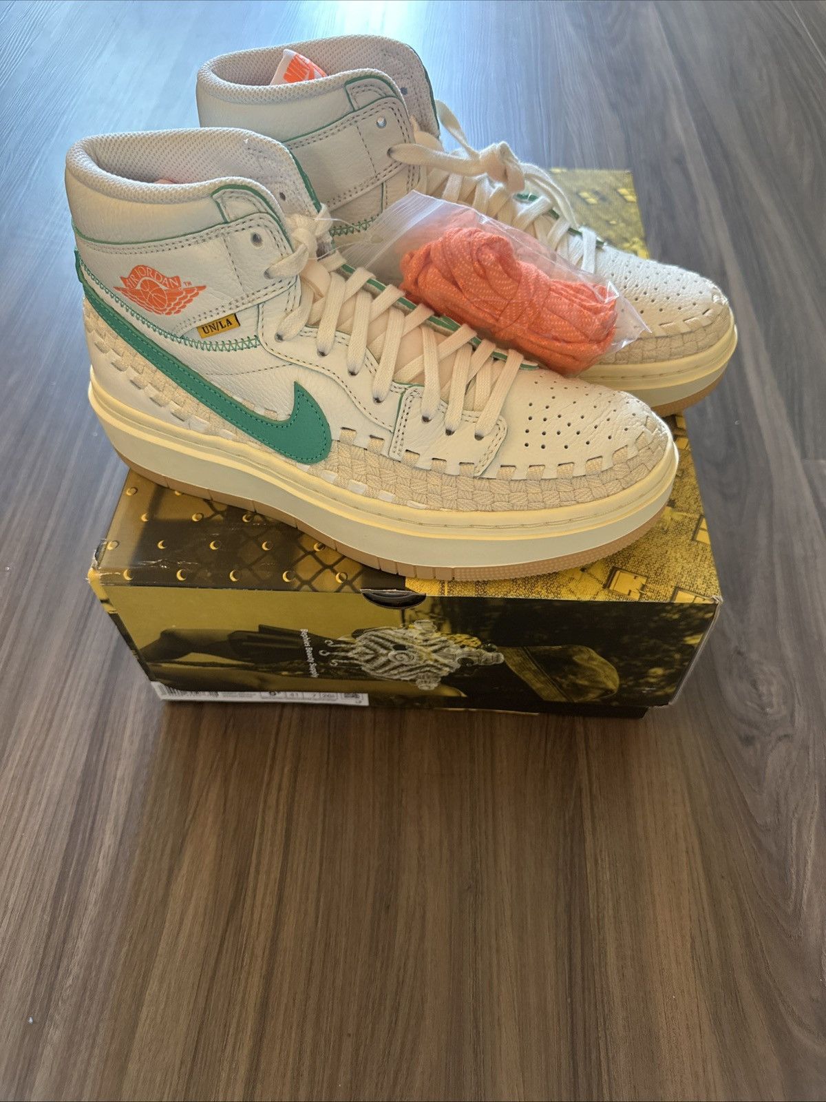 Nike × Union LA Jordan 1 High Elevate SP Union LA x Bephies Women’s Size 9.5 Size US 9.5 / IT 39.5 - 1 Thumbnail