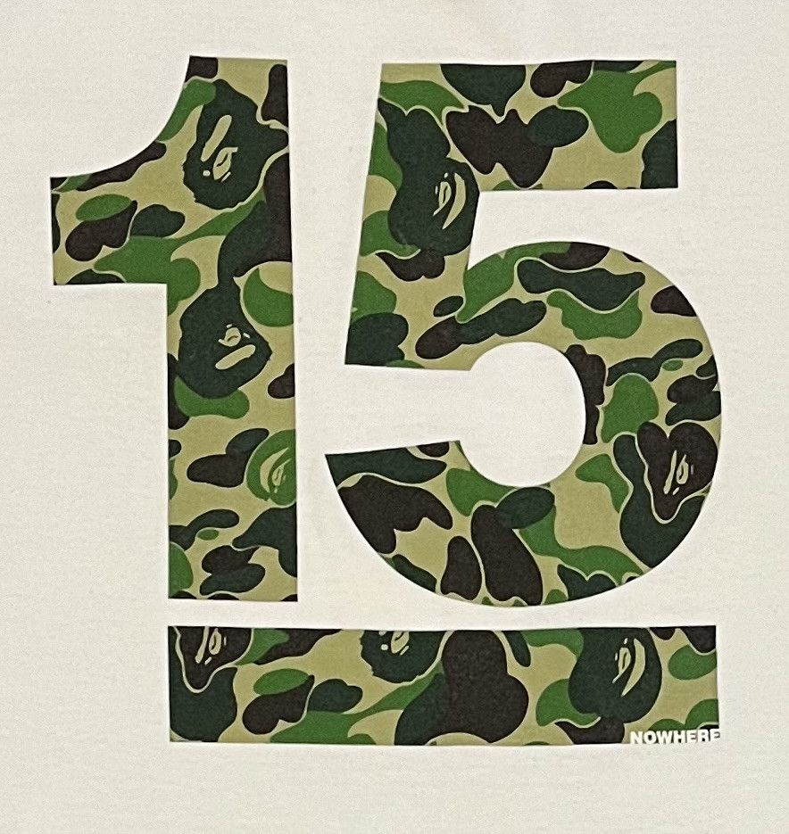 Bape 15th Anniversary Tee Size US S / EU 44-46 / 1 - 3 Thumbnail