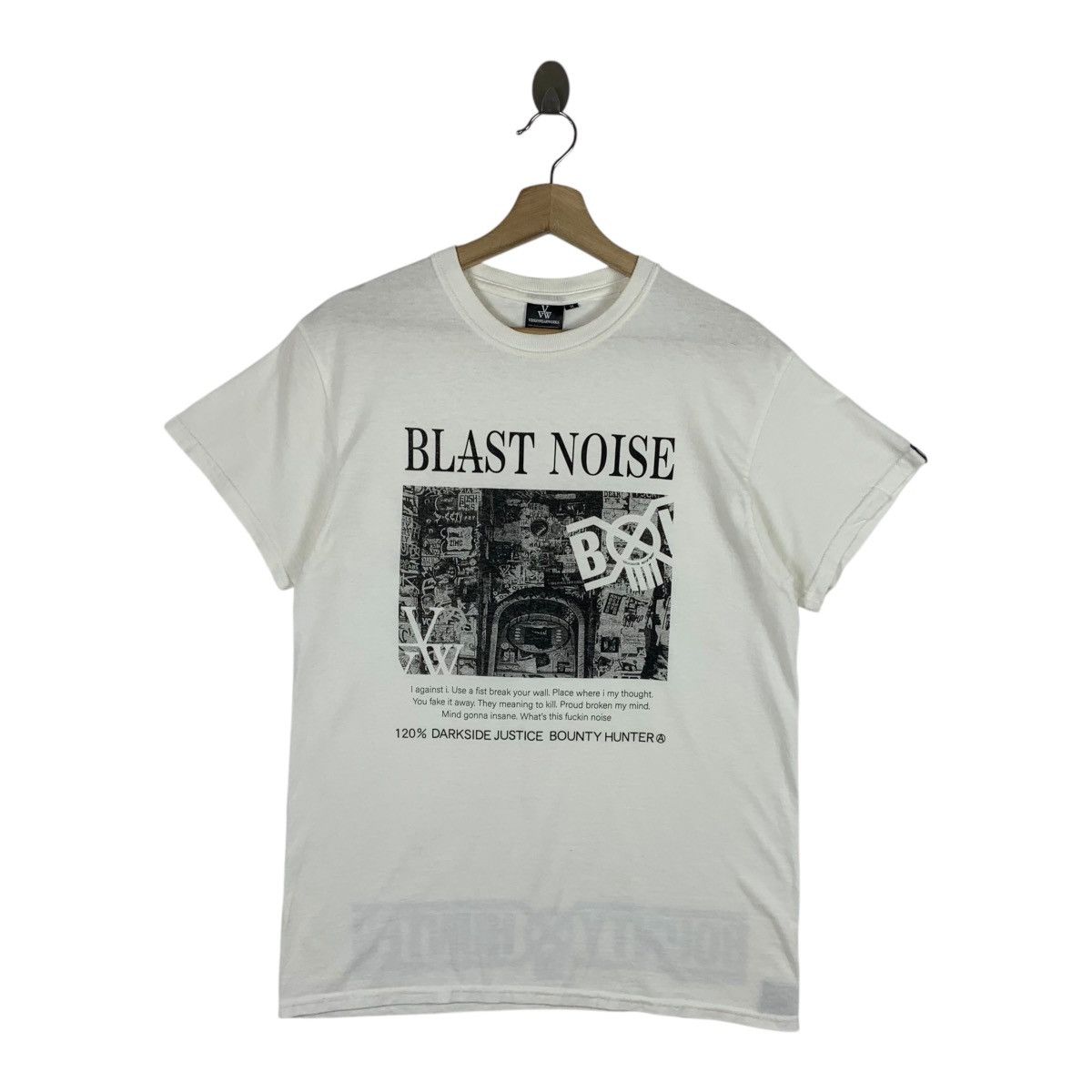Bounty Hunter × Japanese Brand VIRGO WEARWORK X BOUNTY HUNTER blast noise printed tee Size US S / EU 44-46 / 1 - 1 Thumbnail