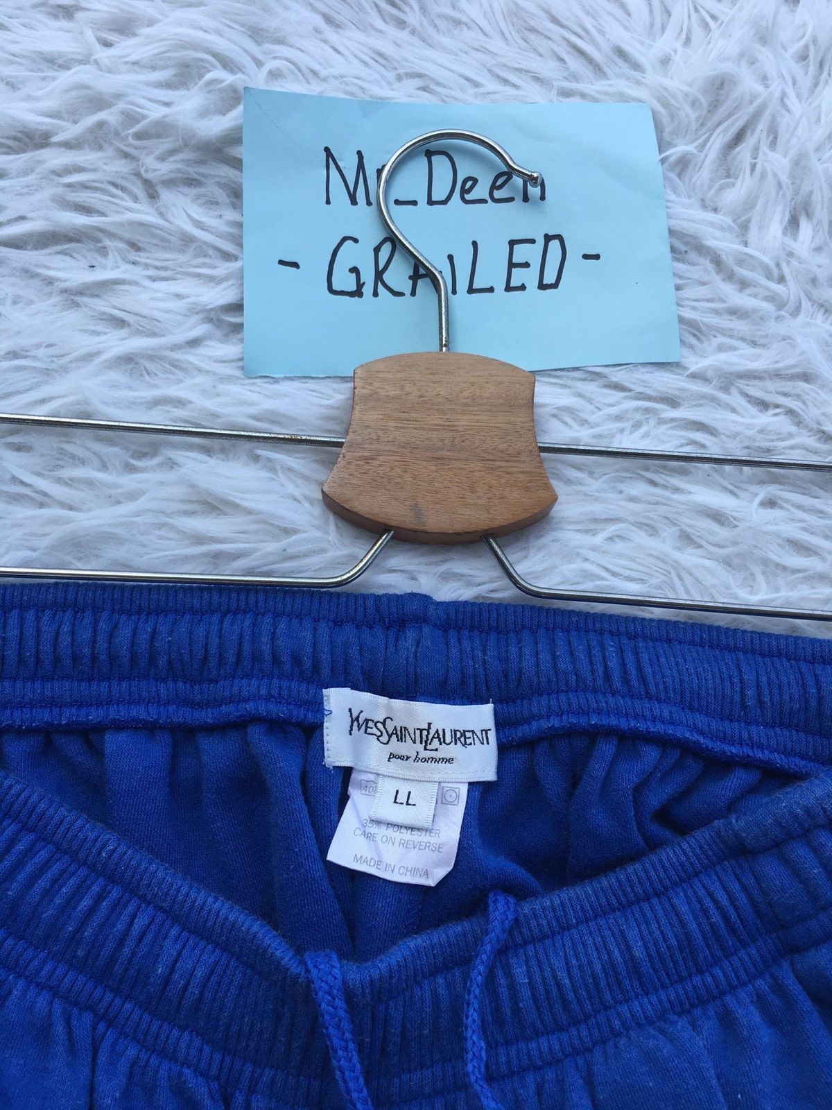 Yves Saint Laurent Rare Vintage Yves Saint Laurent YSL Sweatpant Size US 28 / EU 44 - 10 Thumbnail