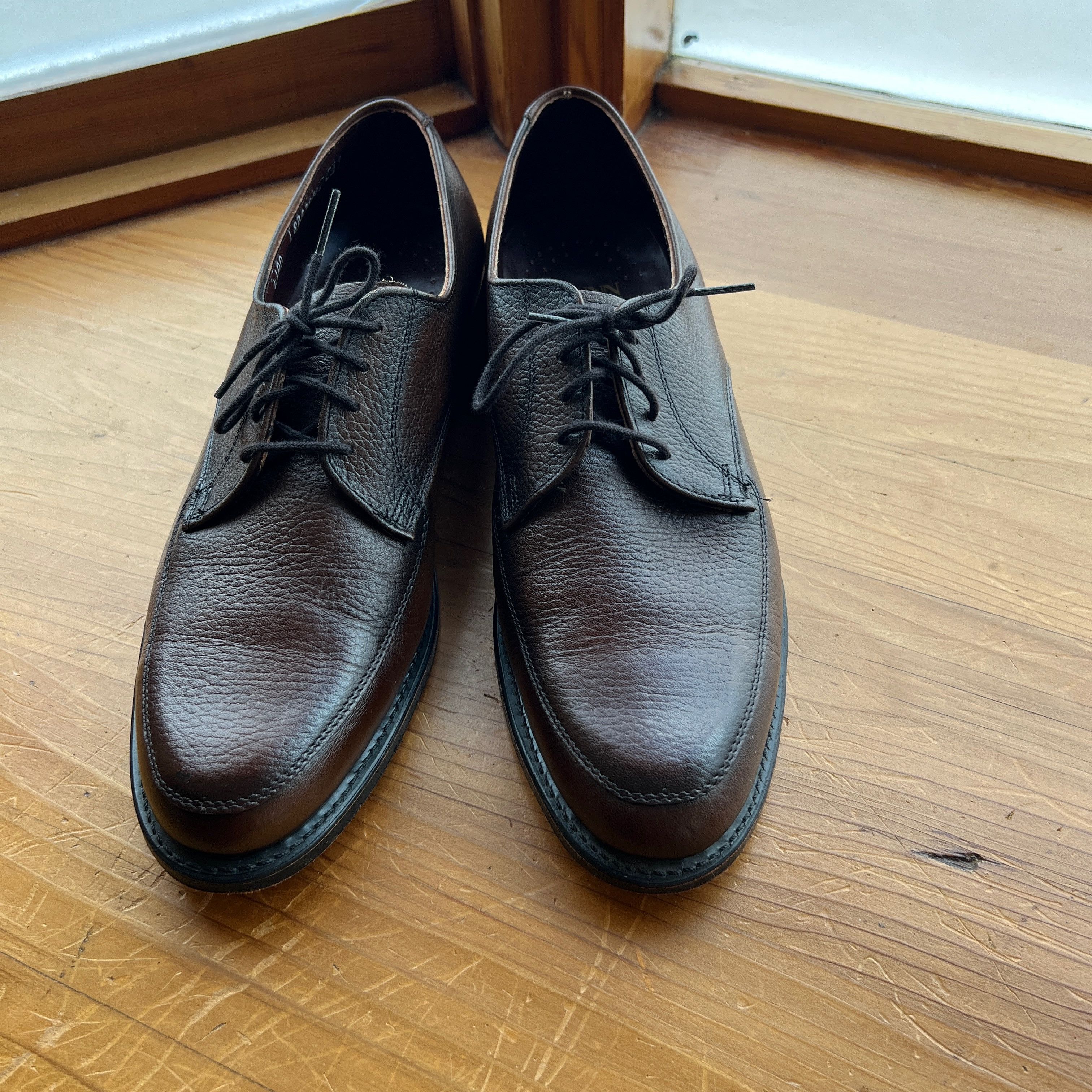Nunn Bush Nunn Bush Pebbled Brown Oxfords Size US 10.5 / EU 43-44 - 4 Thumbnail