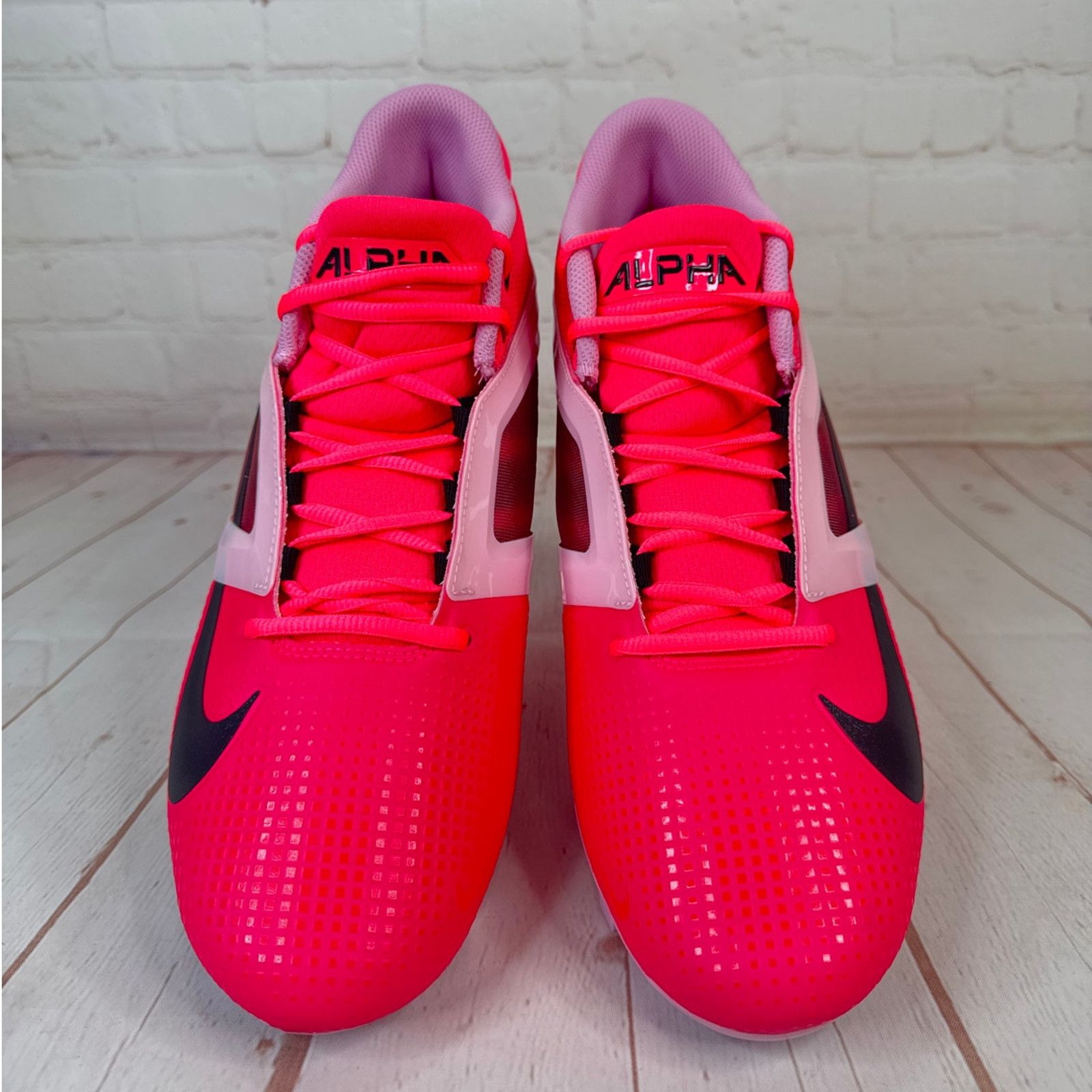 Nike Nike Alpha Menace 4 Pro NRG Racer Pink Football Cleats Sz 13 Size US 13 / EU 46 - 6 Thumbnail
