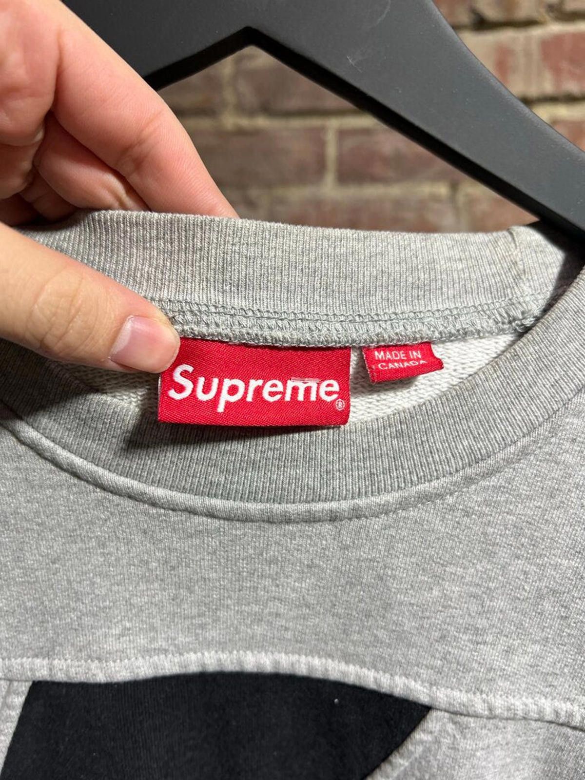 Supreme Supreme PatchWork Crewneck Sz. XL Size ONE SIZE - 3 Thumbnail