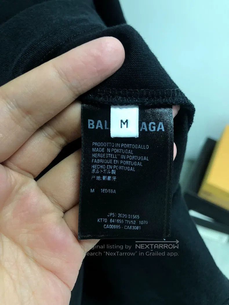 Balenciaga Balenciaga Coke logo short-sleeved T-shirt black Size US M / EU 48-50 / 2 - 4 Thumbnail