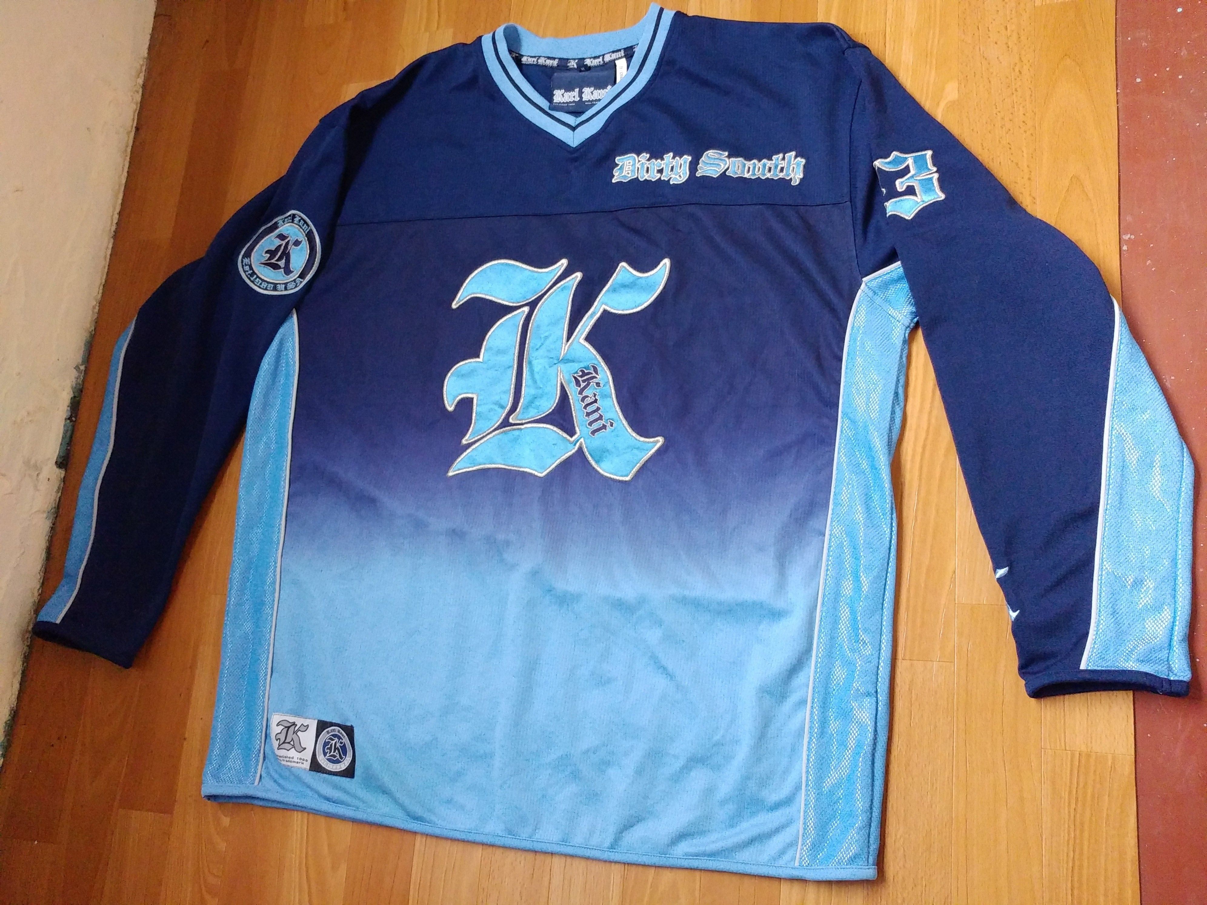 Karl Kani KARL KANI jersey, Dirty South, vintage hip hop t-shirt, L Size US L / EU 52-54 / 3 - 9 Thumbnail