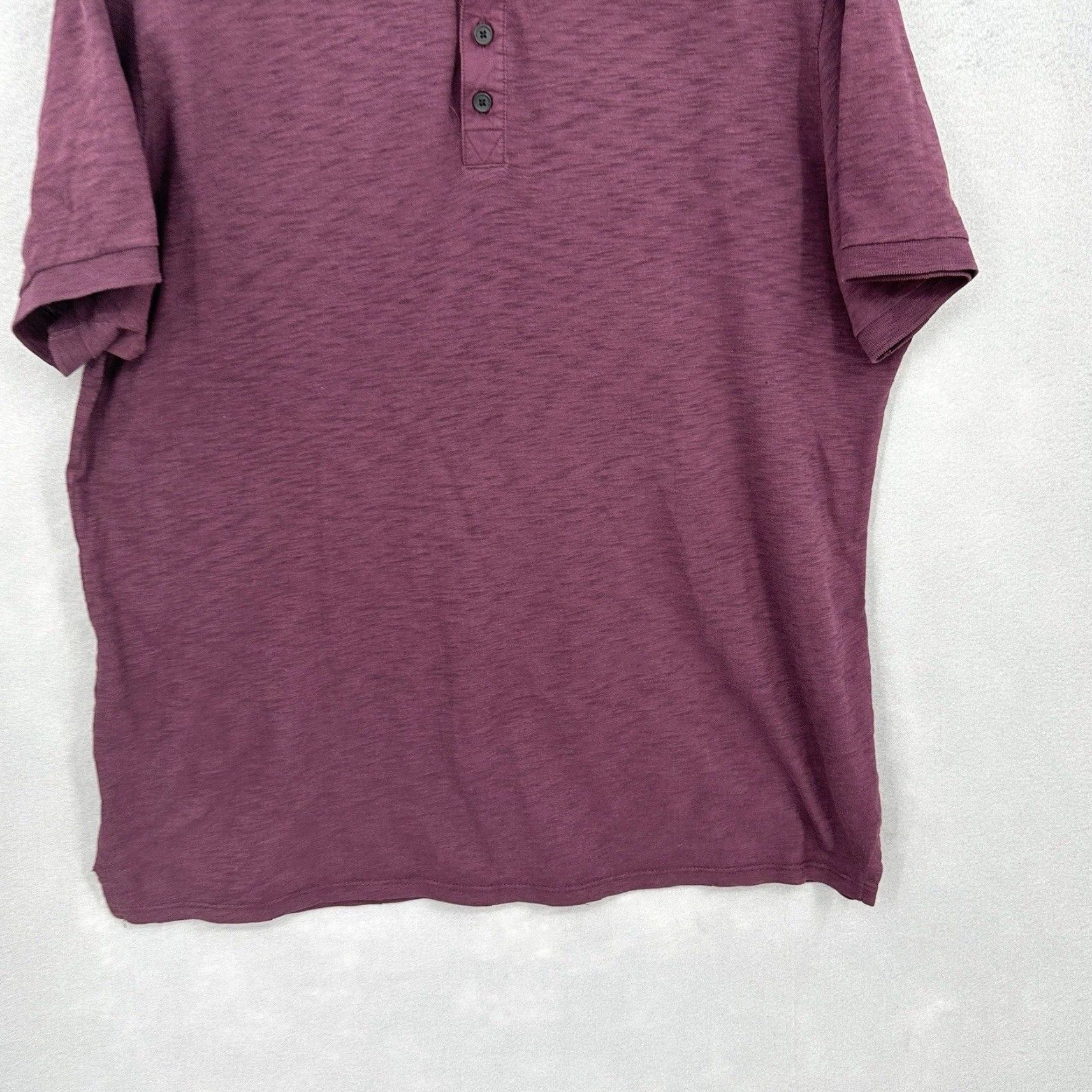 Vince Vince Polo Shirt Mens XL Purple Short Sleeve 100% Cotton Plum Preppy Dad Vince Shirt Polo Mens XL Purple Short Sleeve 100% Cotton Plum Dad Style Size US XL / EU 56 / 4 - 7 Thumbnail