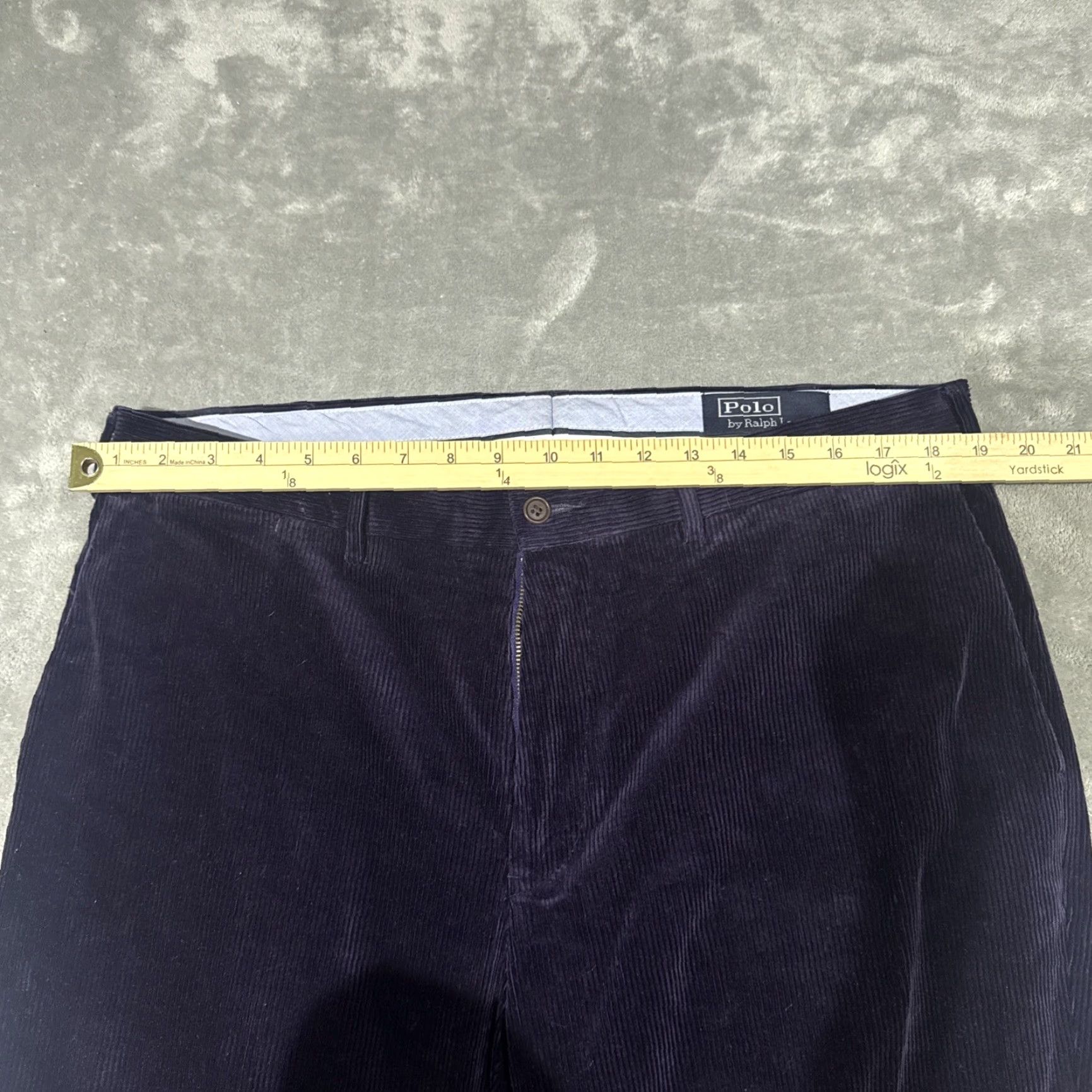 Polo Ralph Lauren VINTAGE Polo Ralph Lauren Pants Mens 38x29 Purple Corduroy Pleated Baggy Chino Size US M / EU 48-50 / 2 - 4 Thumbnail