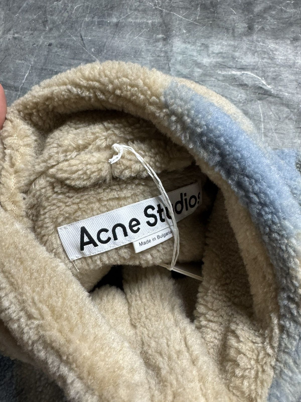 Acne Studios Acne Studios Teddy Jacquard Jacket Size US L / EU 52-54 / 3 - 10 Thumbnail