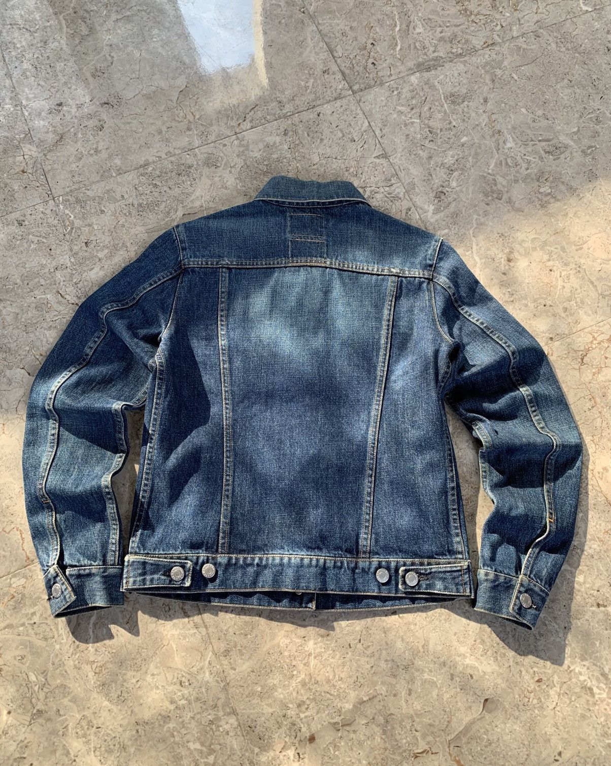 Helmut Lang Vtg Helmut Lang Classic 1998 Type-II Trucker Denim Jacket Size S / US 4 / IT 40 - 6 Thumbnail