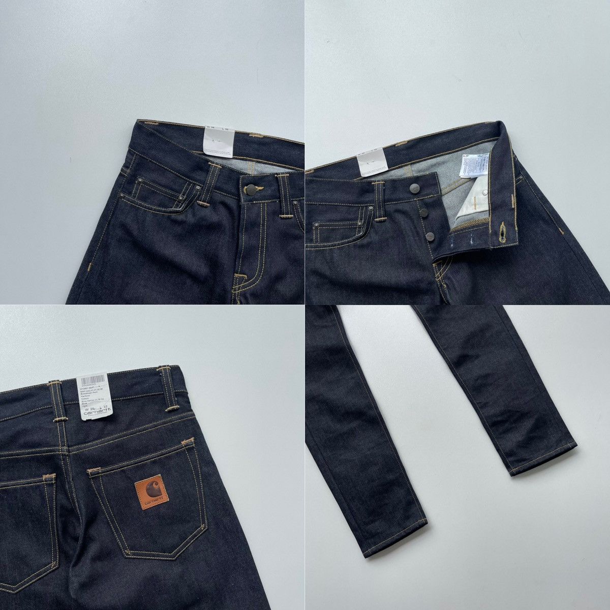 Carhartt Wip Carhartt WIP NWT Buccaneer Denim 11,75 Oz Pants Jeans Blue Size US 26 / EU 42 - 4 Thumbnail