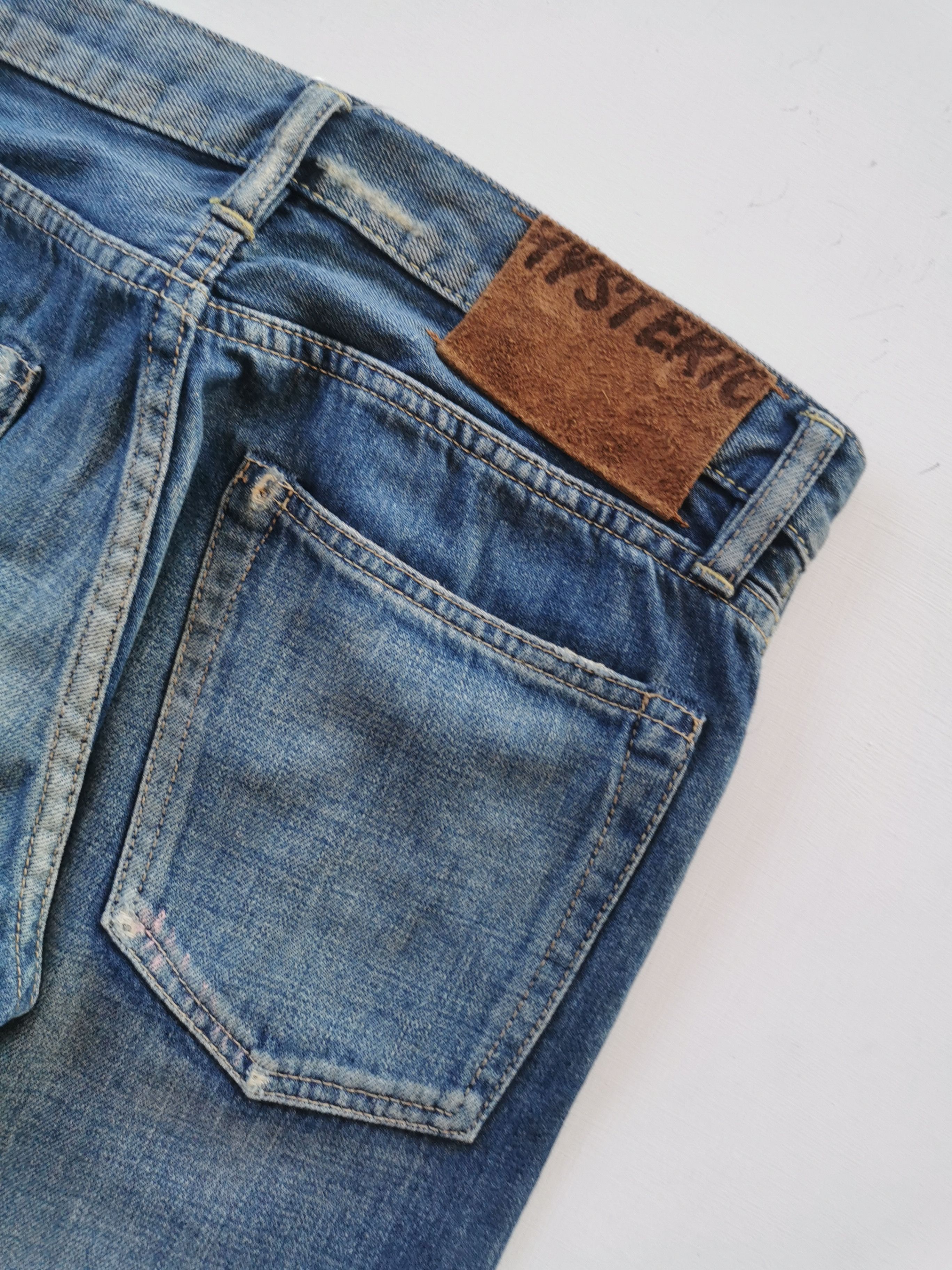 Hysteric Glamour HYSTERIC Hysteric Glamour Vintage Punk Rock Cropped Denim Size US 29 - 7 Thumbnail