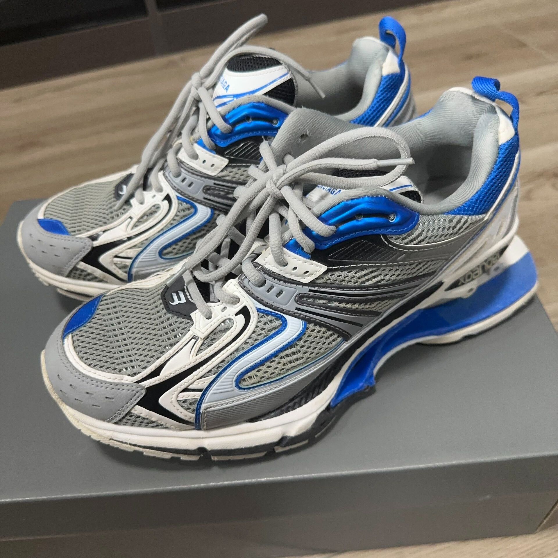 Balenciaga balenciaga xpander running shoes in blue Size US 8 / EU 41 - 1 Thumbnail
