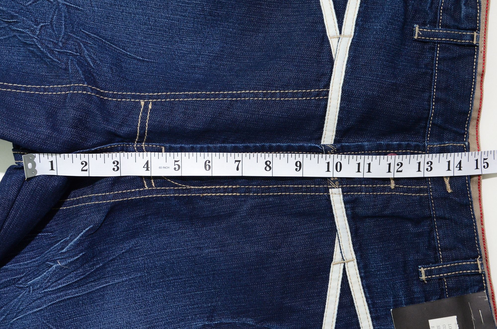 Marithe + Francois Girbaud M+FG Jorts W34 Denim 2006 Carft Streetwear Size US 34 / EU 50 - 13 Thumbnail