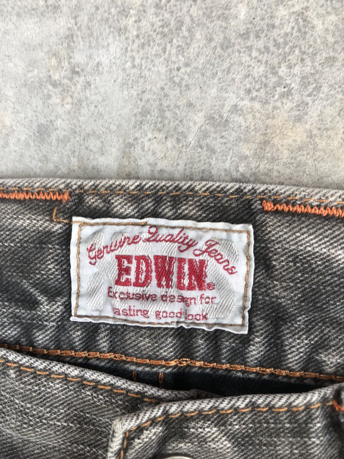 Edwin Japanese Edwin Exclusive Distressed Jeans Size US 33 - 17 Thumbnail