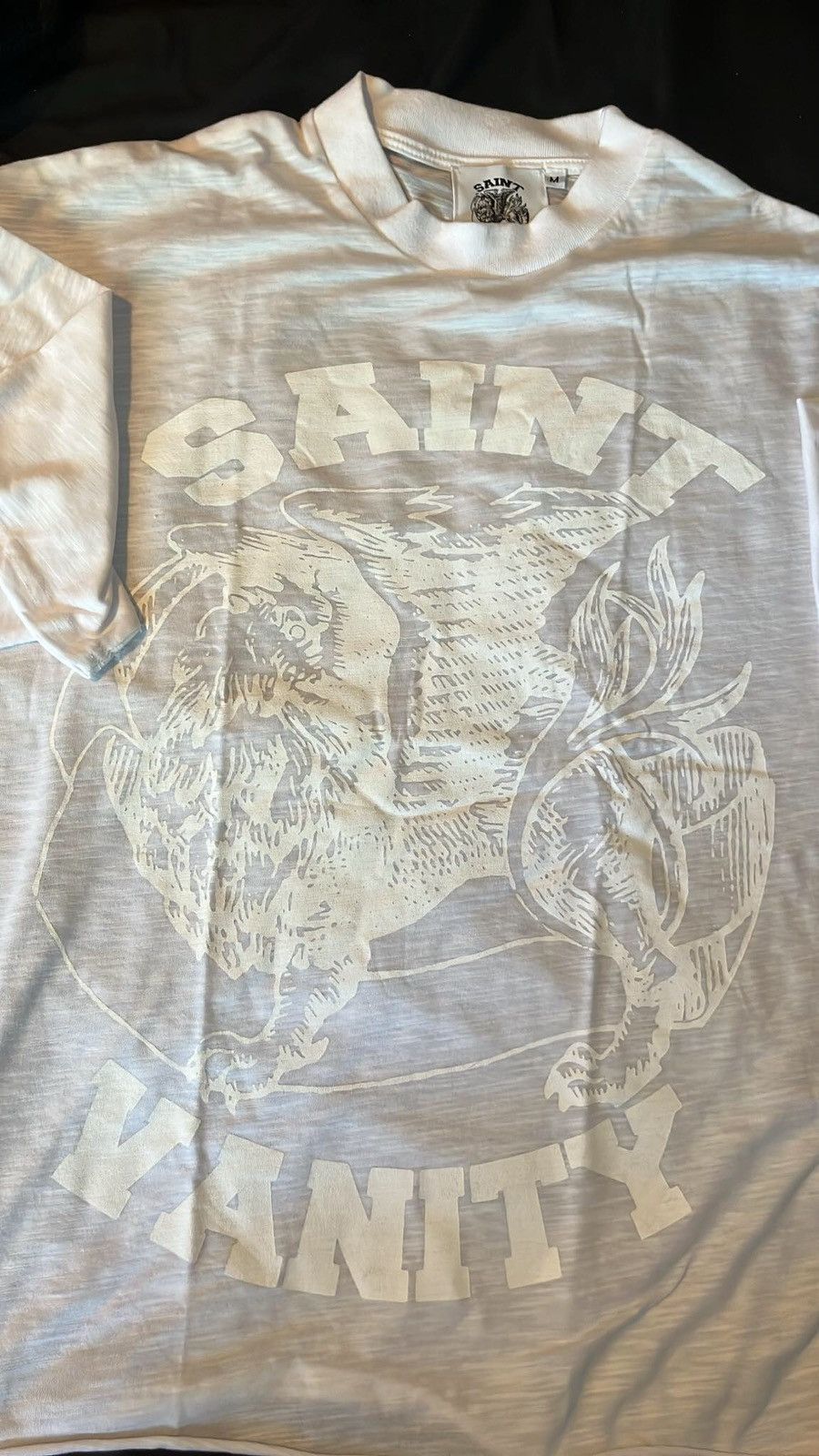 Saint Vanity Saint vanity griffin white out t shirt SIZE SMALL Size US M / EU 48-50 / 2 - 1 Thumbnail