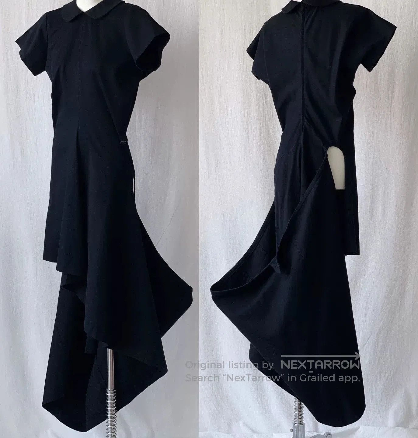 Comme des Garcons Comme des Garçons 90s Black Dress. Size M / US 6-8 / IT 42-44 - 7 Thumbnail