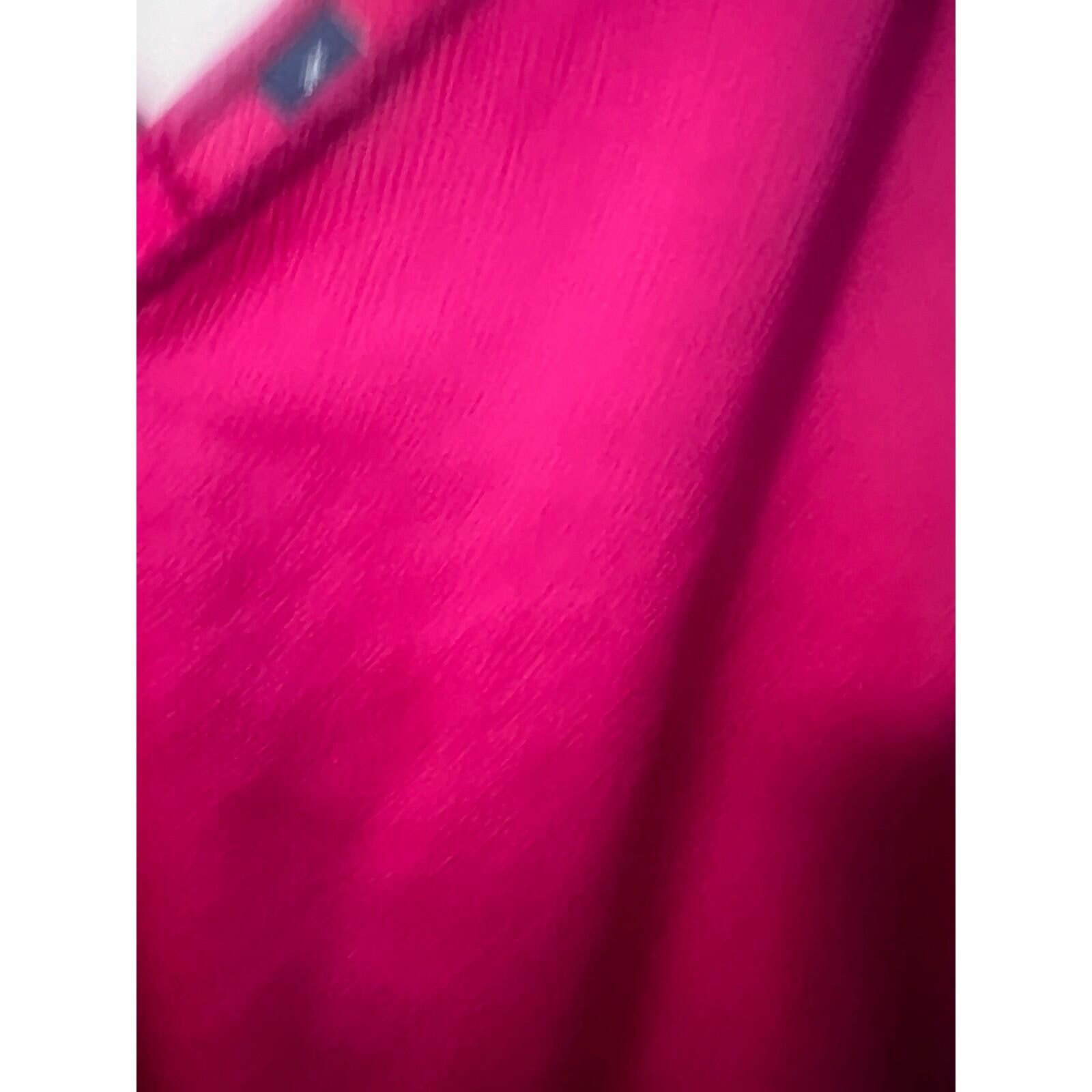 Old Navy Old Navy Womens 3X Fuchsia Double V-Neck Crepe Tank Size 3XL / US 20-22 - 4 Thumbnail