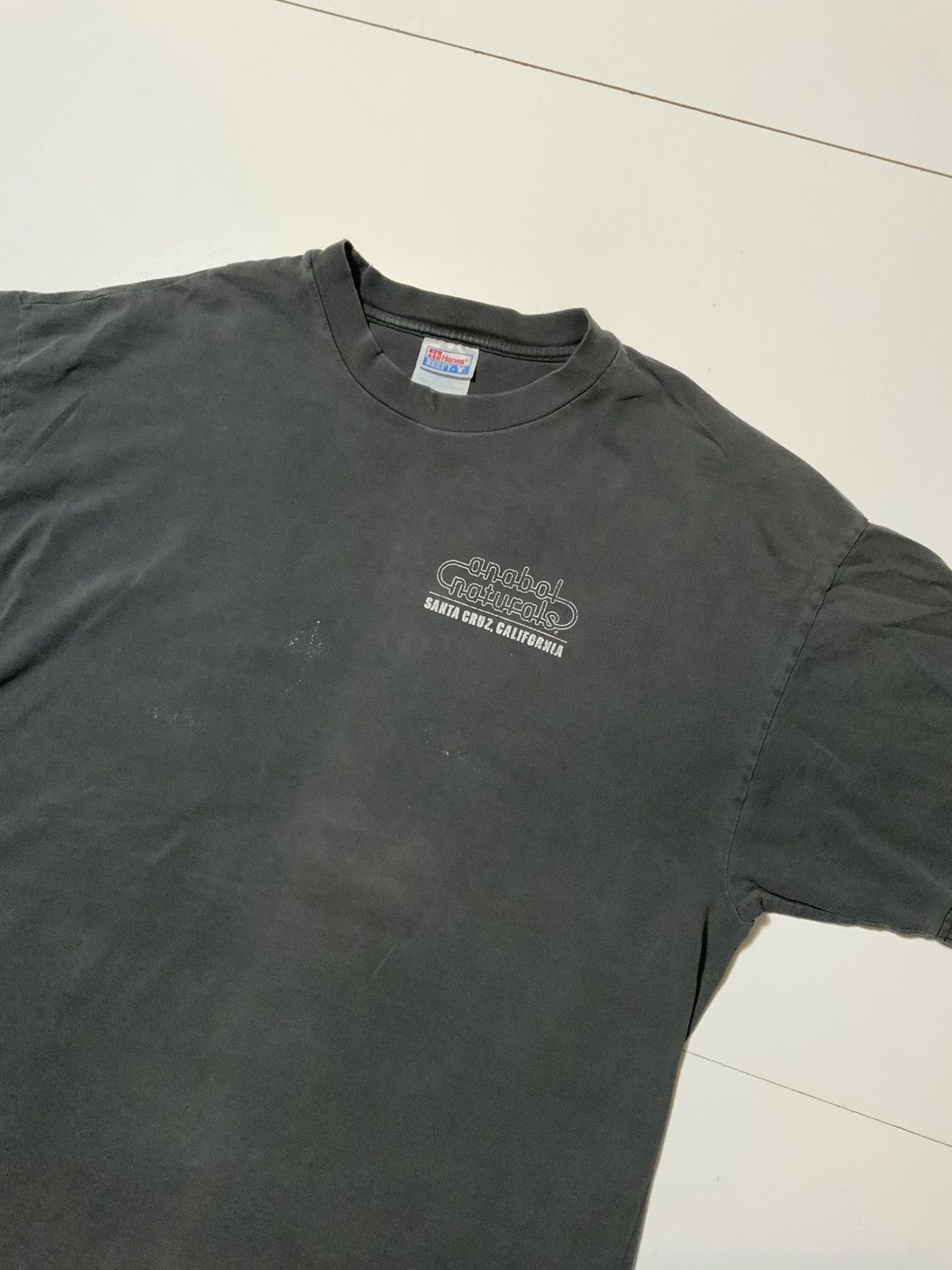 Hanes × Vintage Vintage Beefy T Anabol Naturals Santa Cruz Medicine T-Shirt Size US XXL / EU 58 / 5 - 4 Thumbnail
