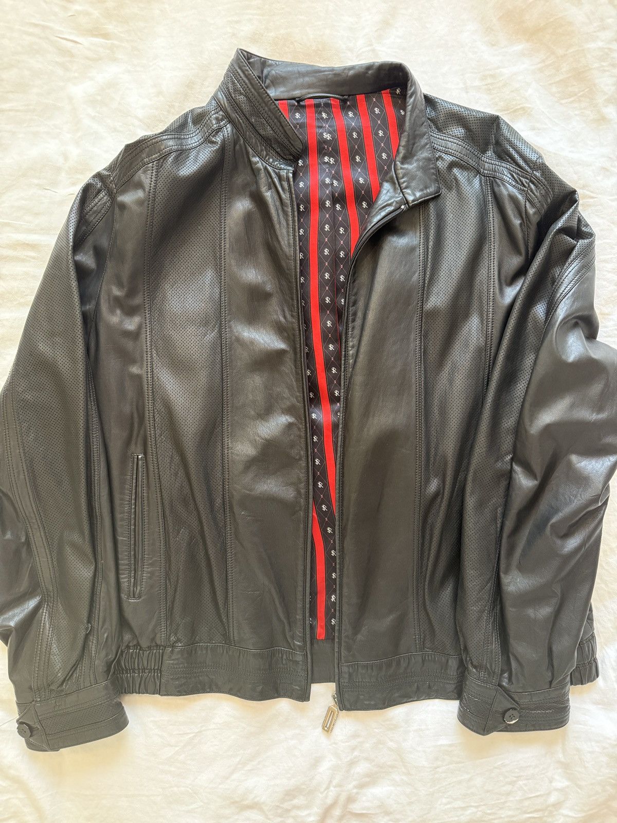 Stefano Ricci Stefano Ricci Leather Jacket Size US XXL / EU 58 / 5 - 1 Thumbnail