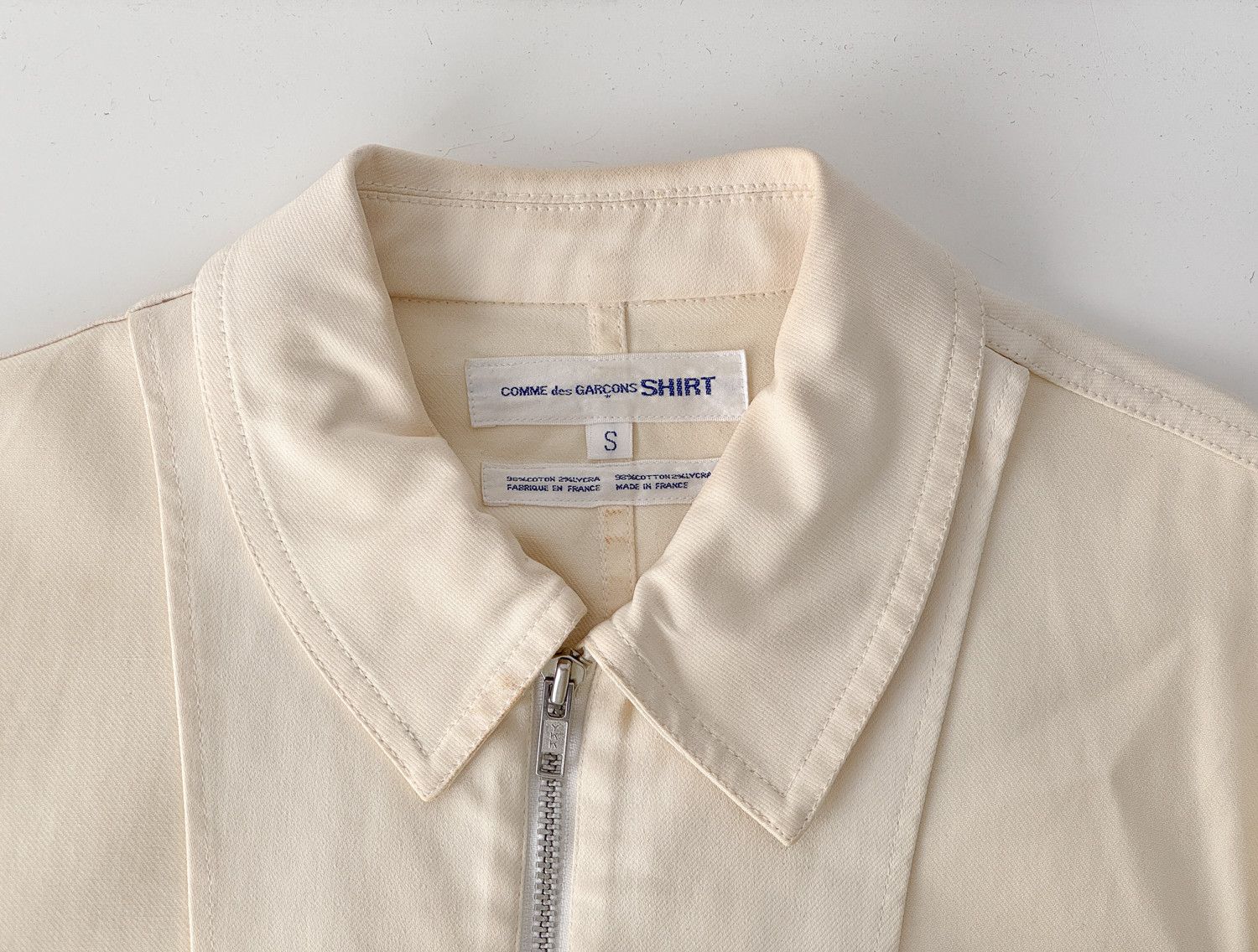 Comme des Garcons CDG Zippered Jacket Size US S / EU 44-46 / 1 - 2 Thumbnail