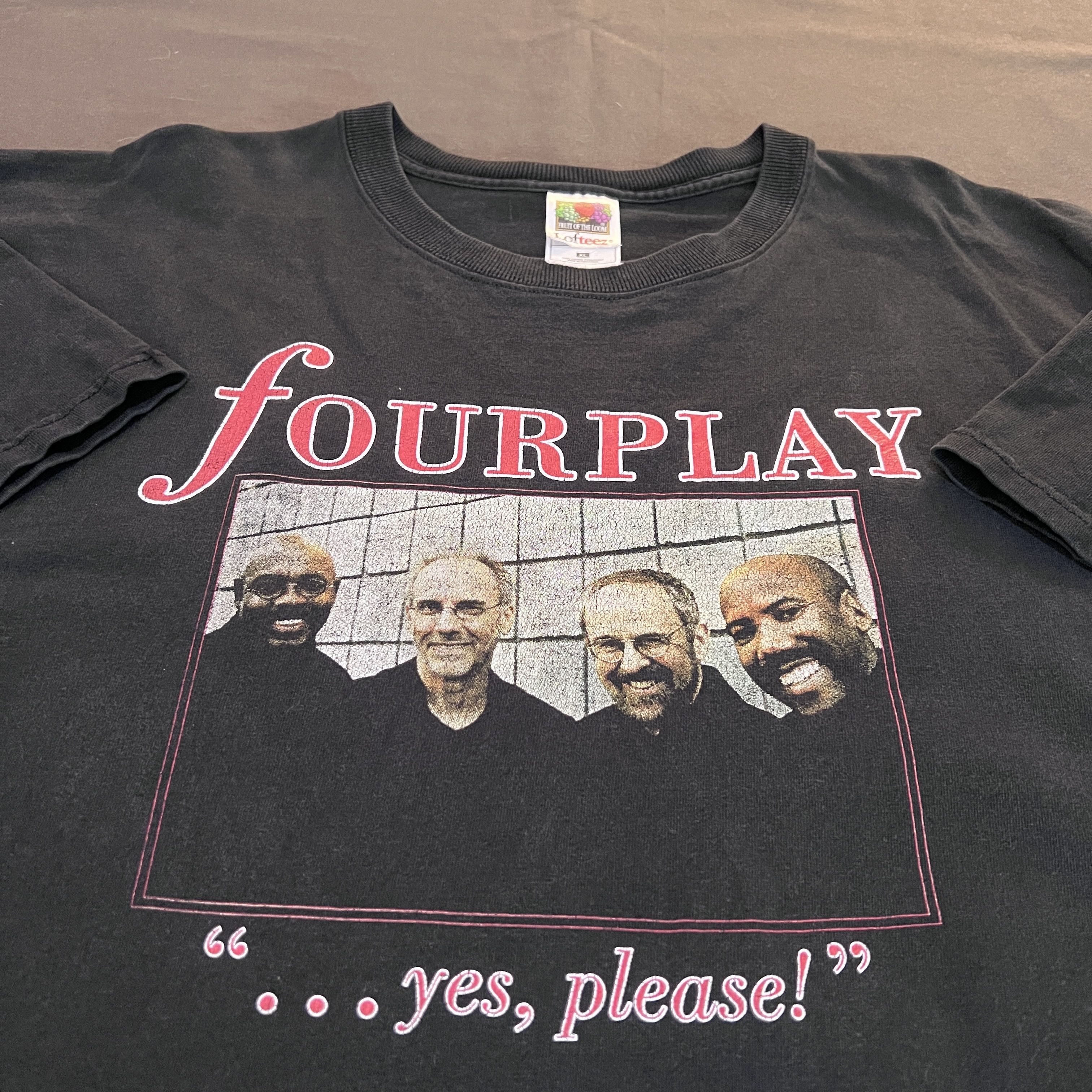Band Tees × Vintage Vintage Fourplay World Tour Smooth jazz Promo Tee XL Size US XL / EU 56 / 4 - 1 Thumbnail