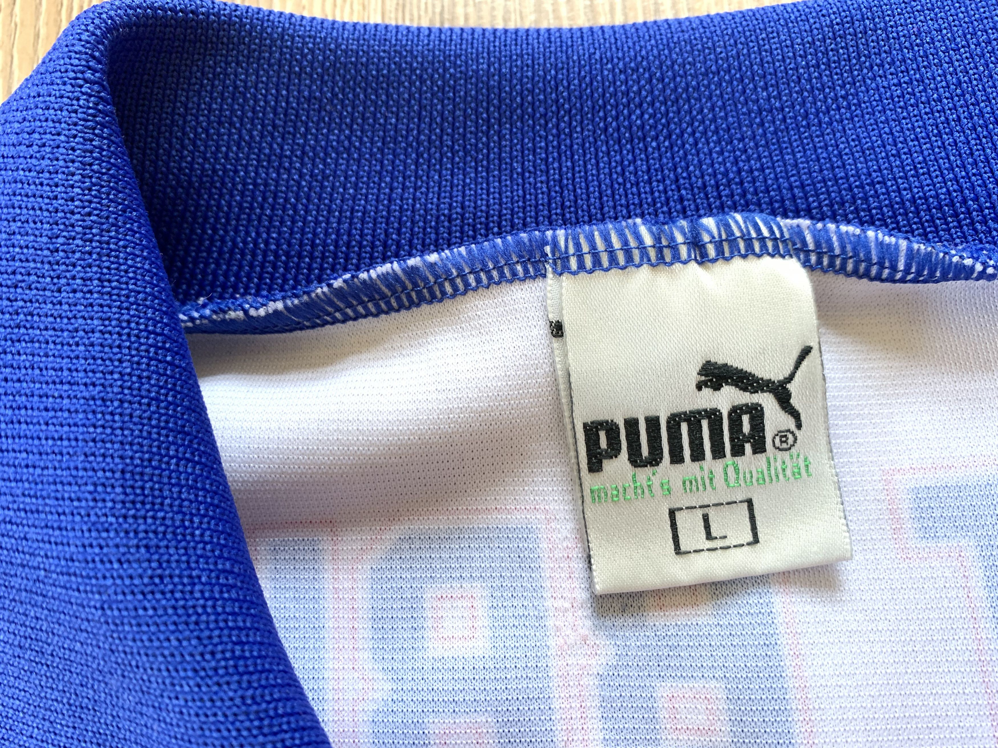 Puma Puma King Vintage Great Britain Rugby Union Jersey 1994 Size US L / EU 52-54 / 3 - 9 Thumbnail