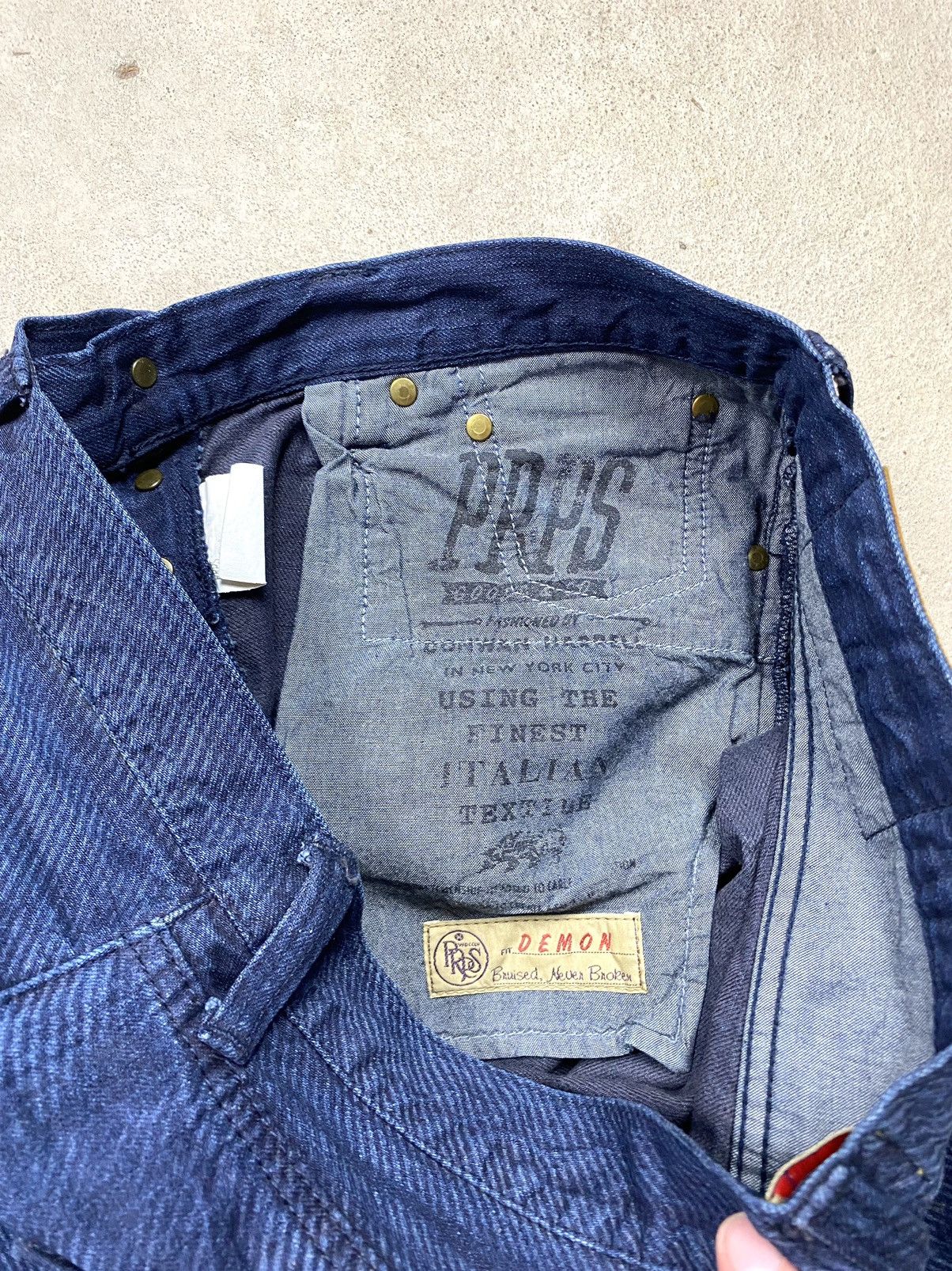 Prps Rare! Vintage Japan PRPS Gradient Archival Jeans Size US 32 / EU 48 - 20 Thumbnail