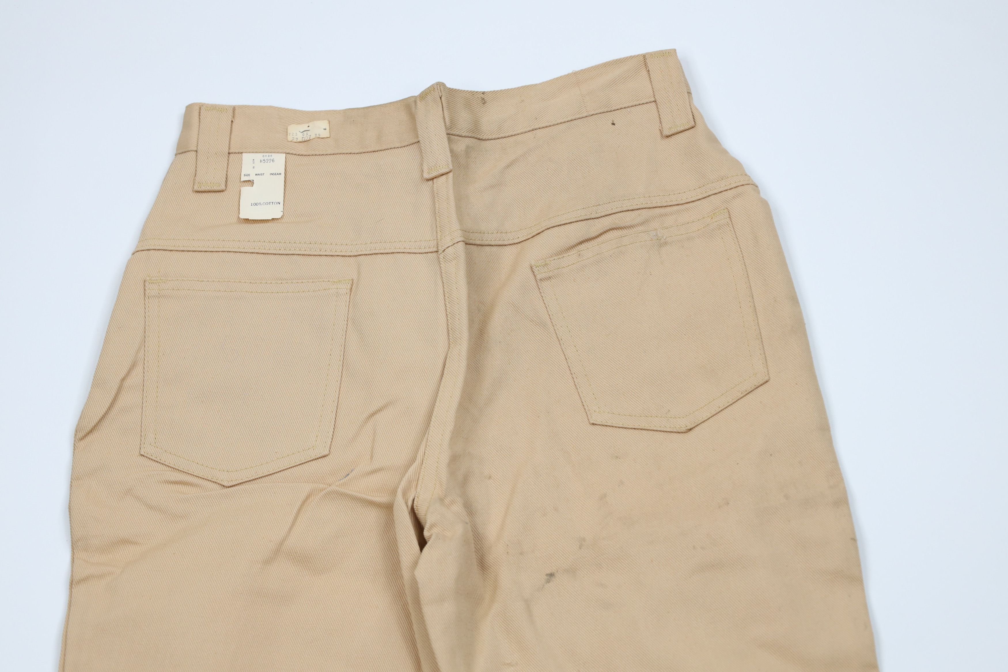 Vintage Deadstock Vintage 70s Streetwear Bell Bottoms Jeans USA Size US 28 / EU 44 - 11 Thumbnail