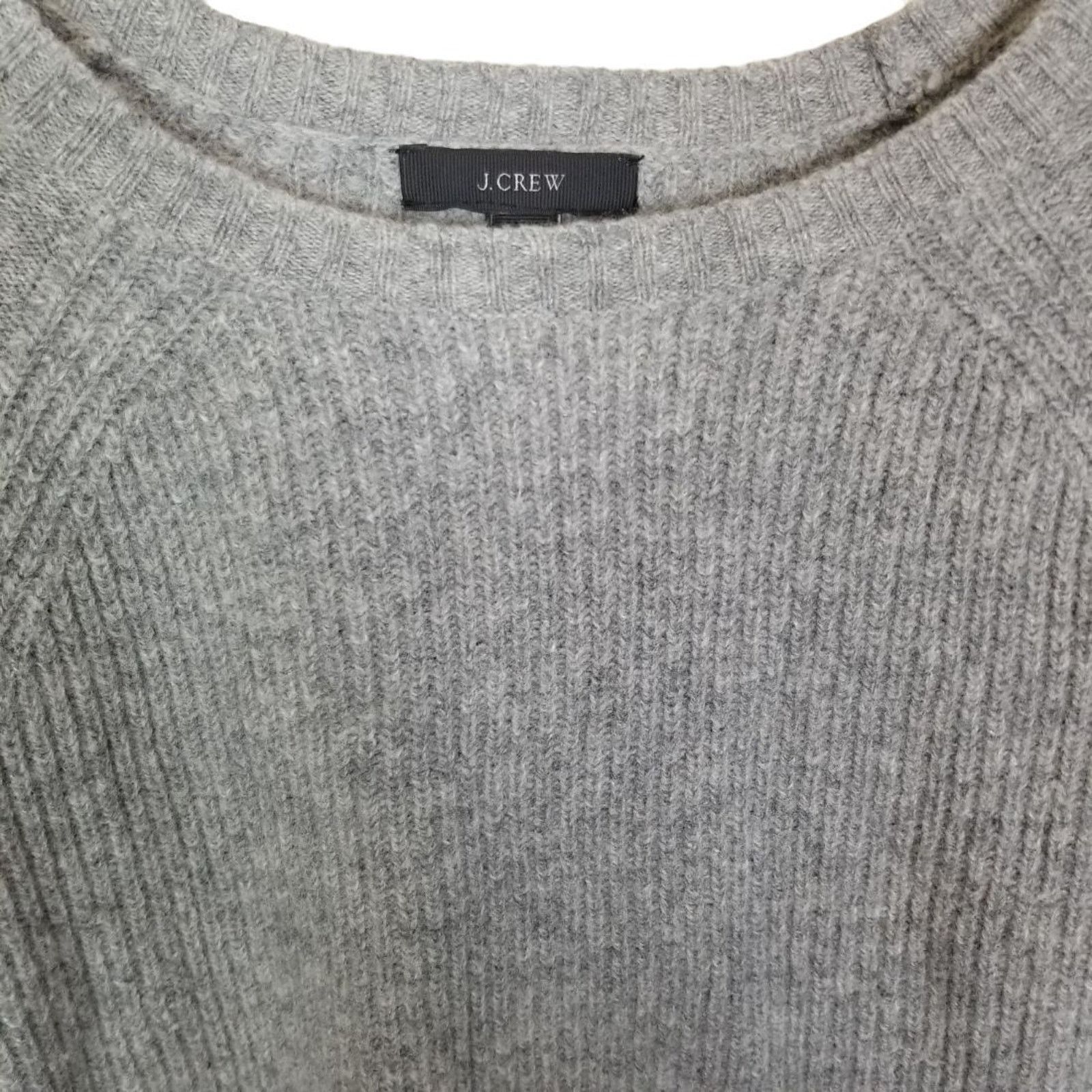 J.Crew J. Crew Womens Wool Sweater Leather Elbow Patch Sz S Preppy Size S / US 4 / IT 40 - 3 Thumbnail