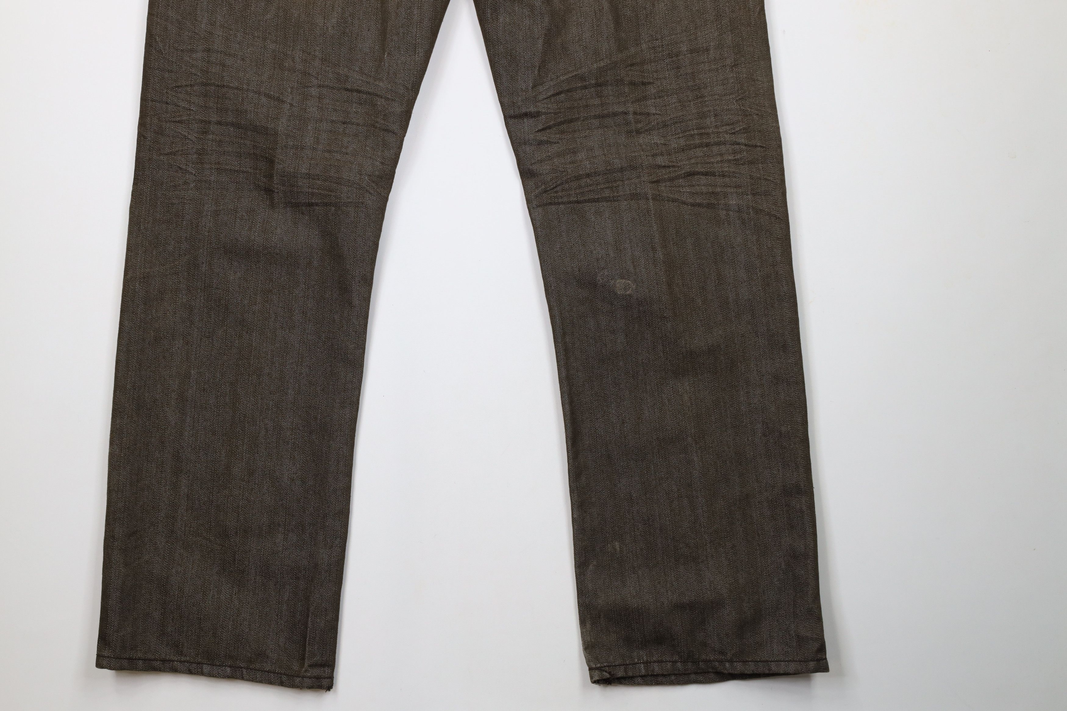 Vintage Vintage Y2K Streetwear Sean John Wide Leg Denim Jeans Brown Size US 36 / EU 52 - 12 Thumbnail