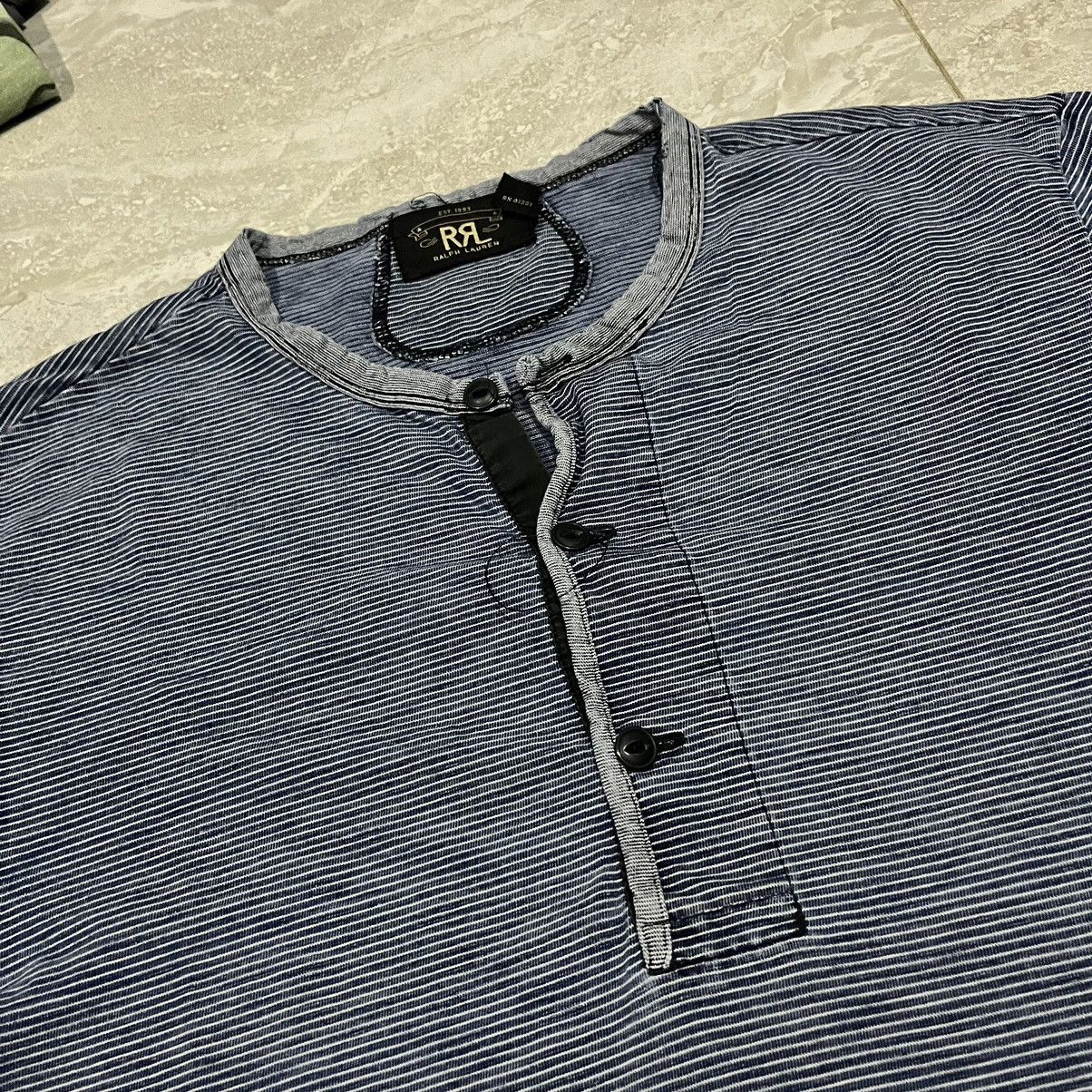 RRL Ralph Lauren Ralph Lauren Double RRL Henley 3-Button T-Shirt Size US M / EU 48-50 / 2 - 6 Thumbnail