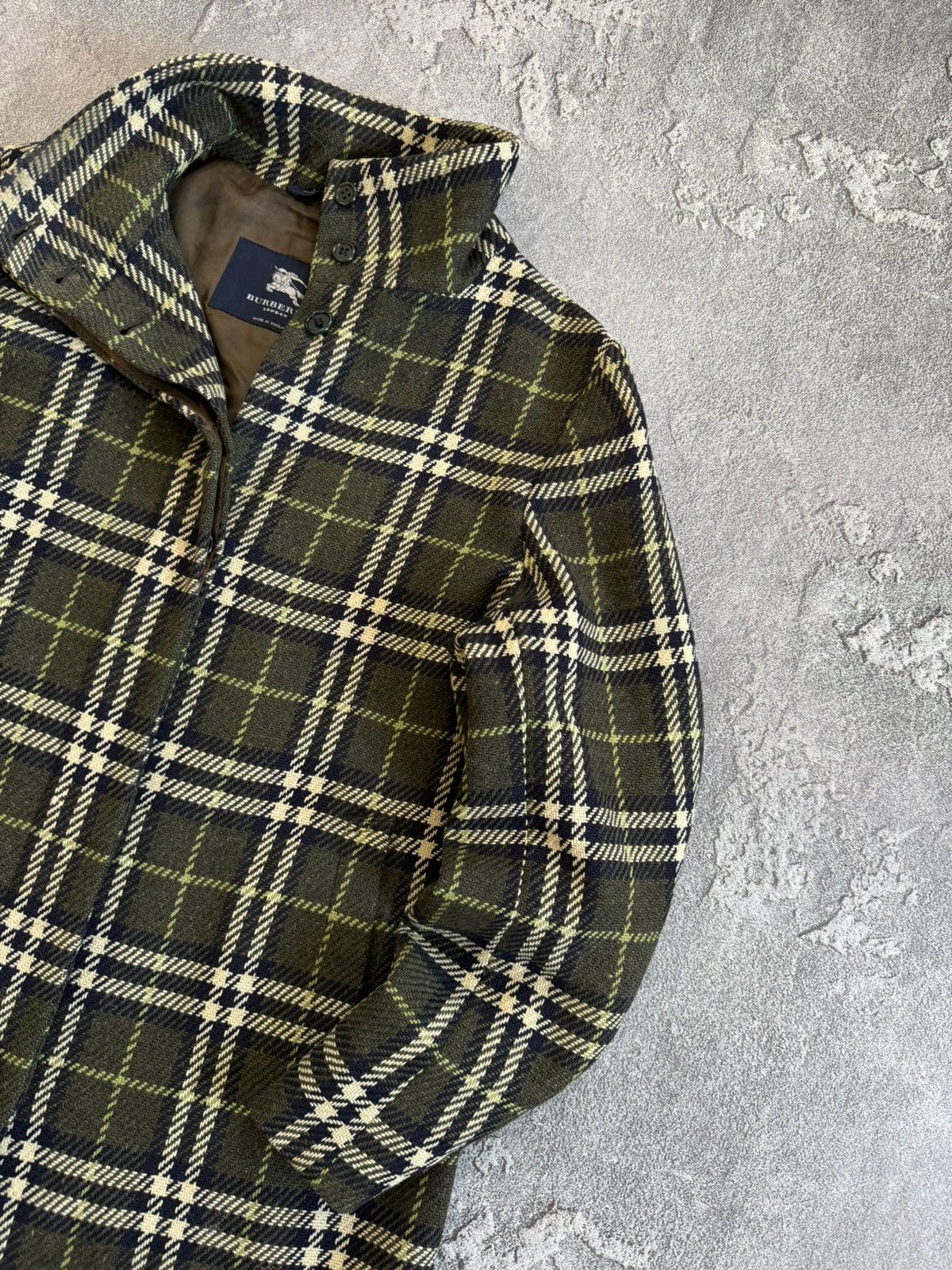 Burberry × Burberry Prorsum Burberry London UK8/US6 nova check coat jacket button up Size S / US 4 / IT 40 - 4 Thumbnail