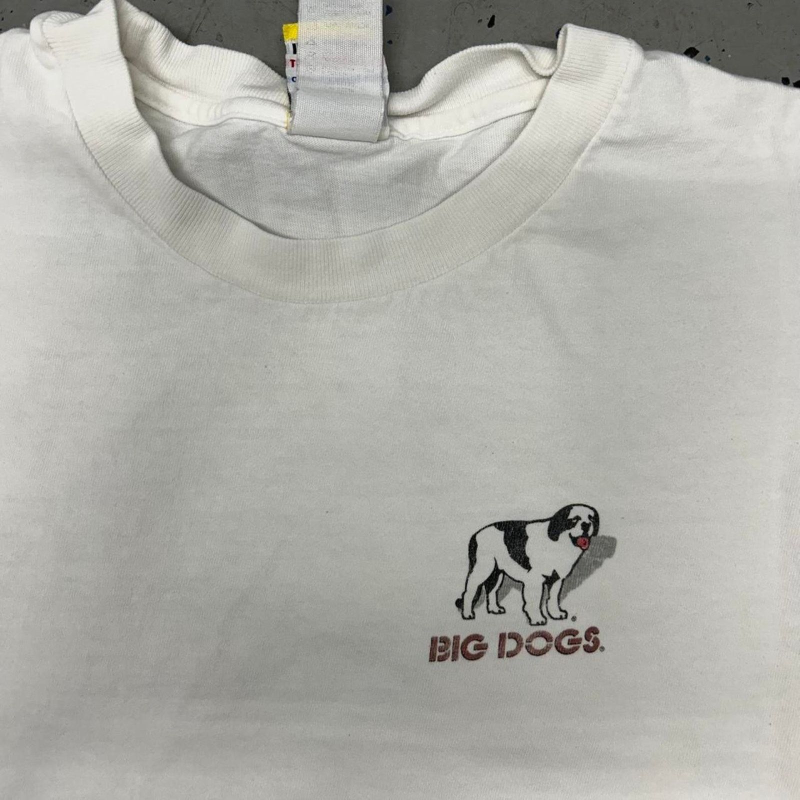 Big Dogs VTG Big Dogs Are Easier Than Children T-Shirt Size US M / EU 48-50 / 2 - 5 Thumbnail