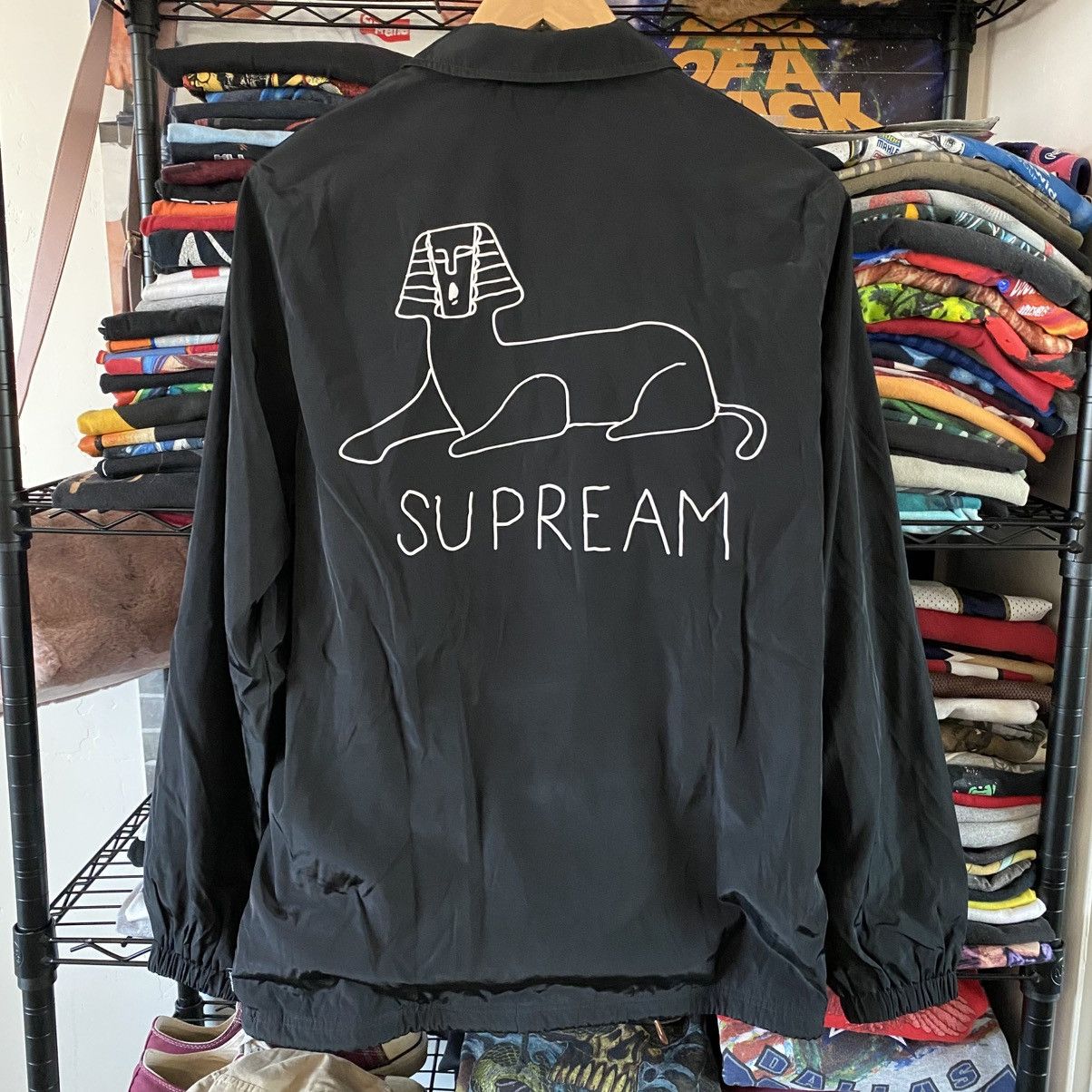 Supreme Supreme Schminx Coaches Jacket Black Gonz 2013 Windbreaker Size US L / EU 52-54 / 3 - 4 Thumbnail