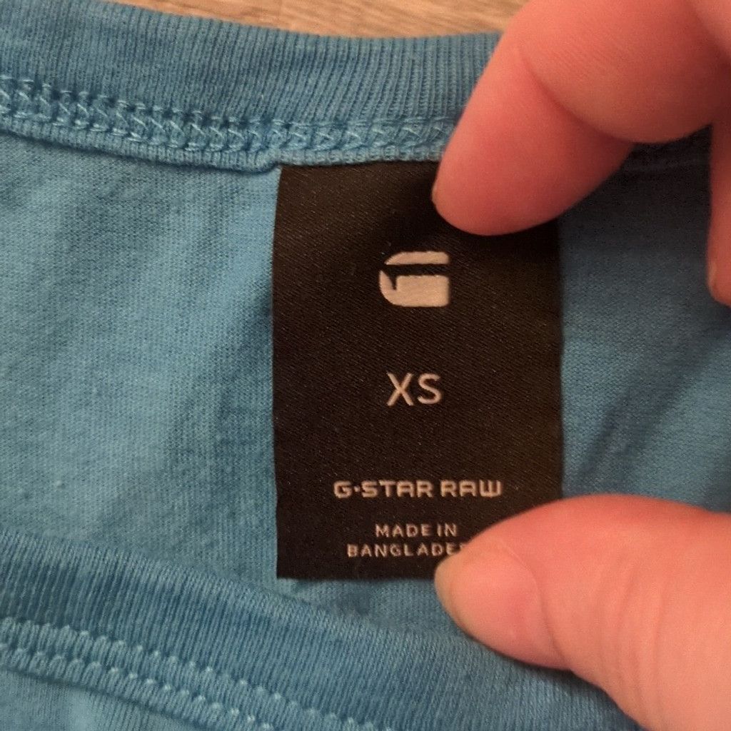 G-Star G-star raw blue tee size XS Size US XS / EU 42 / 0 - 3 Thumbnail