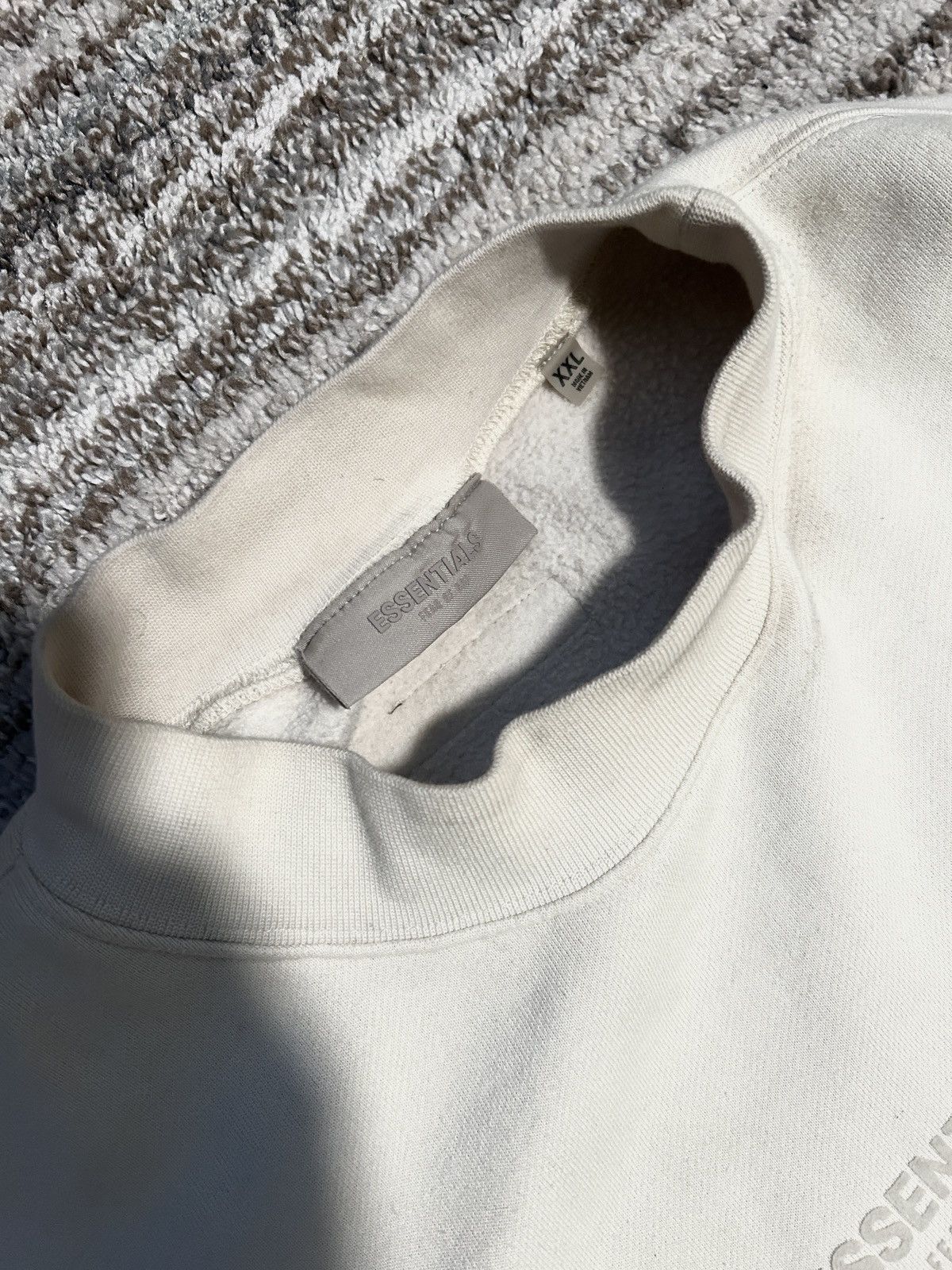 Essentials Fear of God Essentials Sweatshirt Dusty Beige Size US XXL / EU 58 / 5 - 3 Thumbnail
