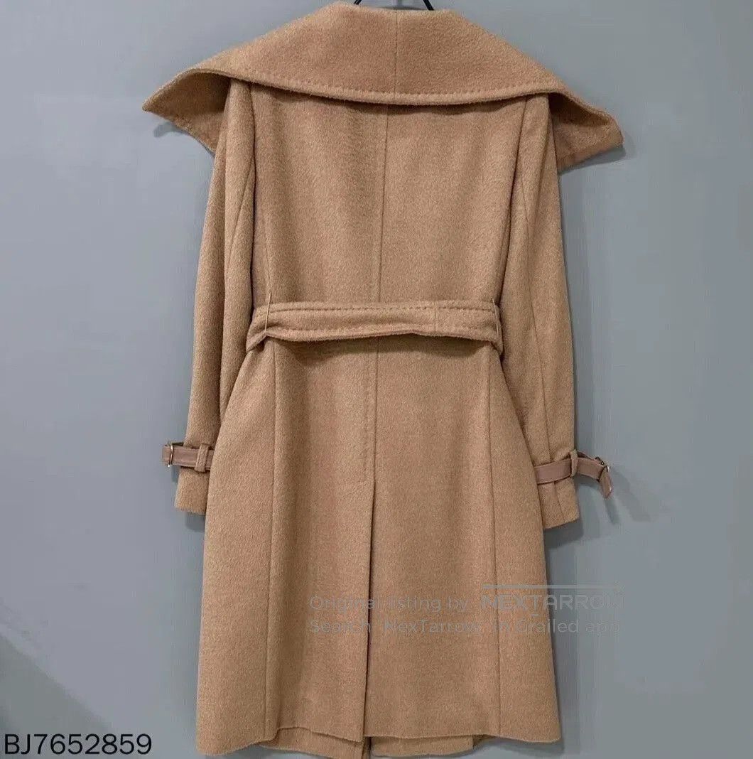Max Mara MaxMara Shawl Collar Camel Hair Coat. Size S / US 4 / IT 40 - 2 Thumbnail