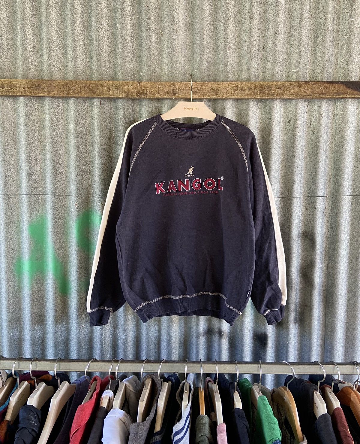 Other VINTAGE KANGOL LIAM GALLAGER WORN SWEATSHIRT Size US M / EU 48-50 / 2 - 1 Thumbnail