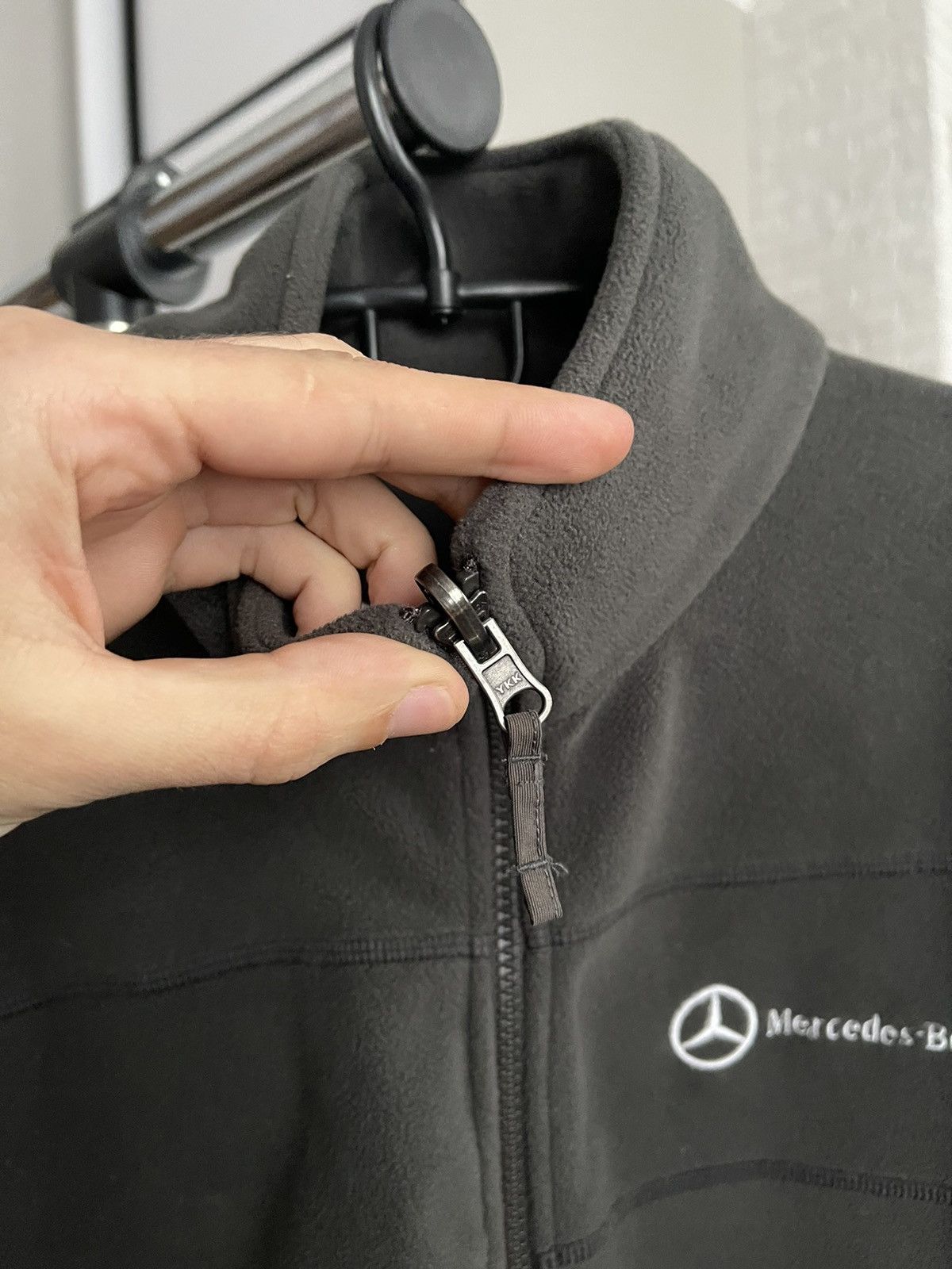 Mercedes-Benz Mercedes Benz Fleece Zip Jacket Vintage 90s Racing Size US M / EU 48-50 / 2 - 10 Thumbnail