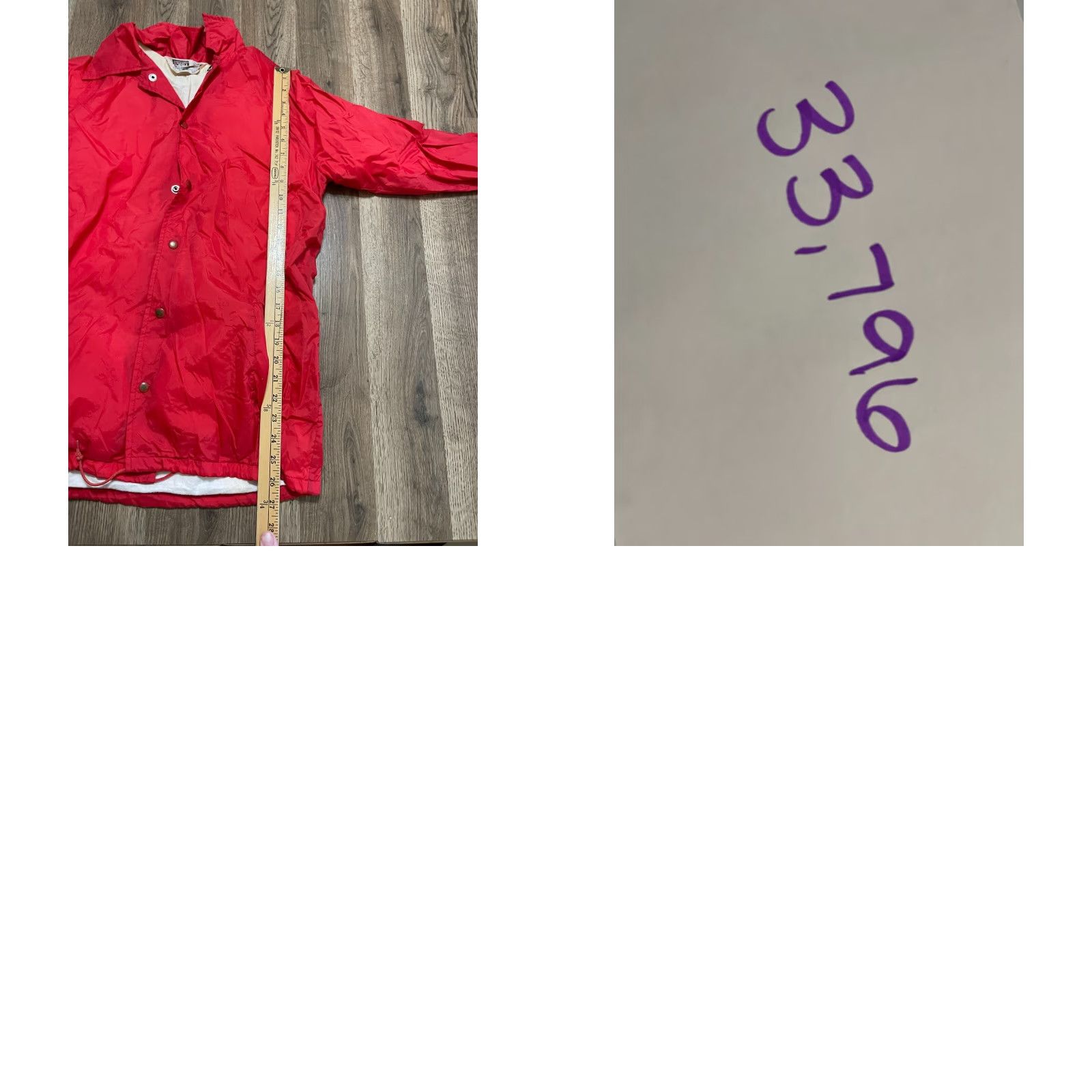 Vintage Montgomery Ward Jacket Men’s Size Small Red Nylon Windbreaker Lined Coat Size US S / EU 44-46 / 1 - 8 Thumbnail