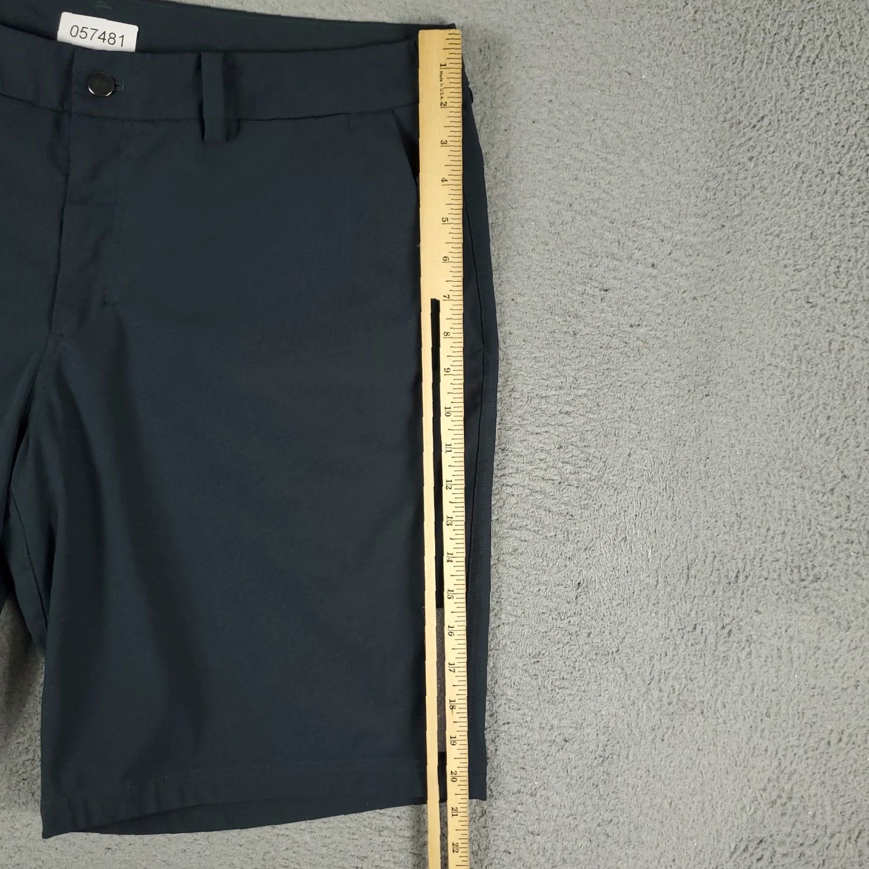 Lululemon Lululemon Mens Shorts 38 Gray Tech Polyester Flat Front Chino Casual Business Travel Workwear Utility Size US 38 / EU 54 - 5 Thumbnail