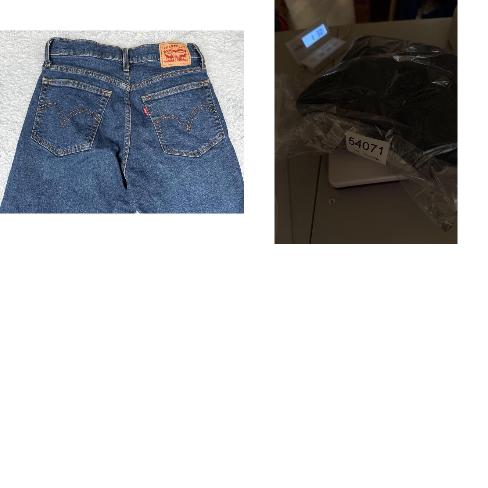 Levi's Levi's Jeans Wedgie Straight Womens 28x28 Blue High Rise Button Fly Stretch Denim Size 28" / US 6 / IT 42 - 11 Thumbnail
