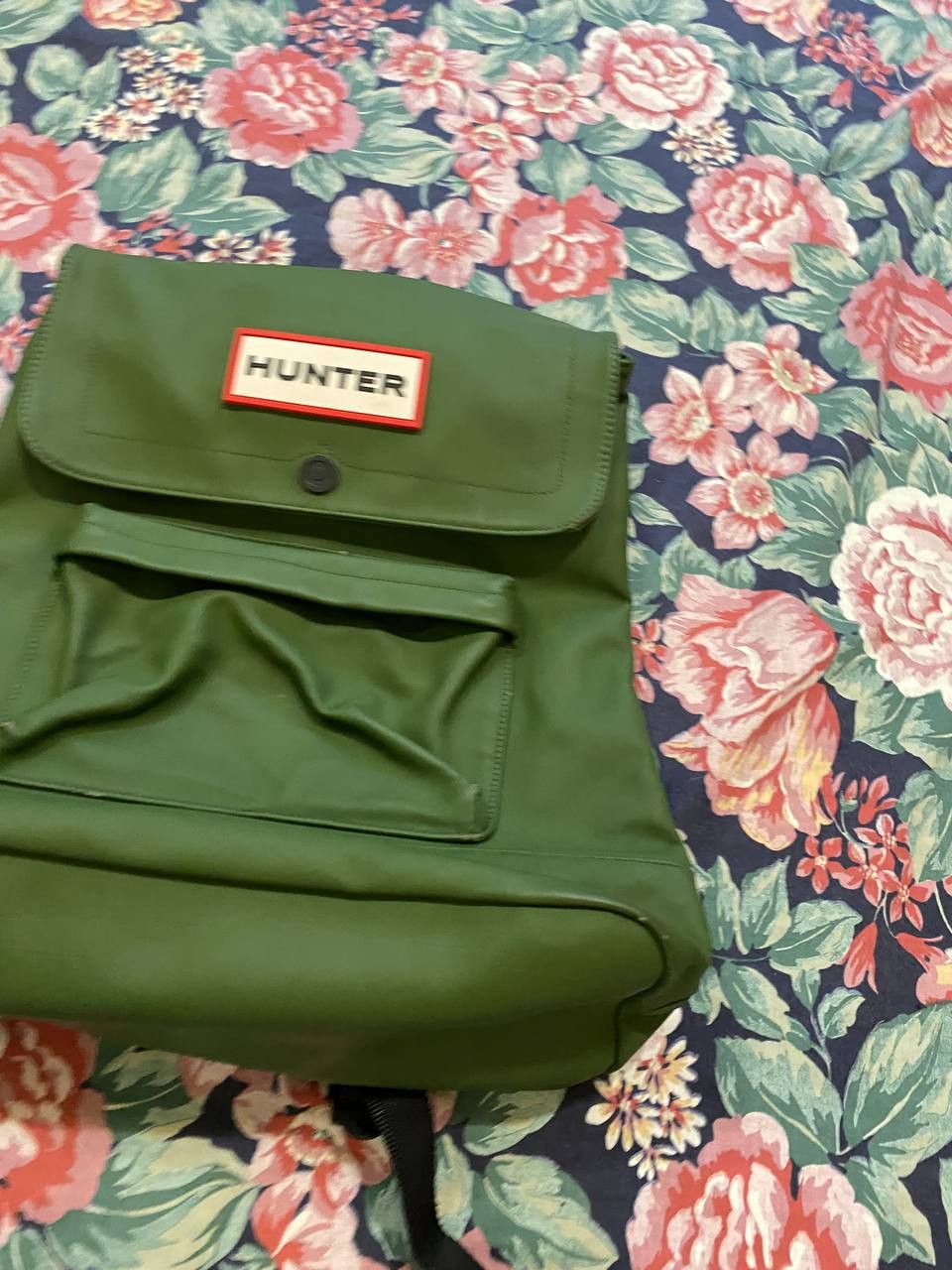 Hunter Backpak Hunter logo Vintage Streetwear Y2K Size ONE SIZE - 7 Thumbnail