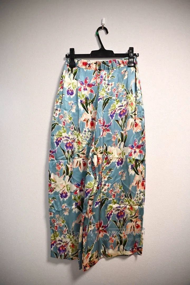 Junya Watanabe Junya Watanabe size S Floral Printed Wide Leg Pants Size 25" / US 0 / IT 36 - 3 Thumbnail