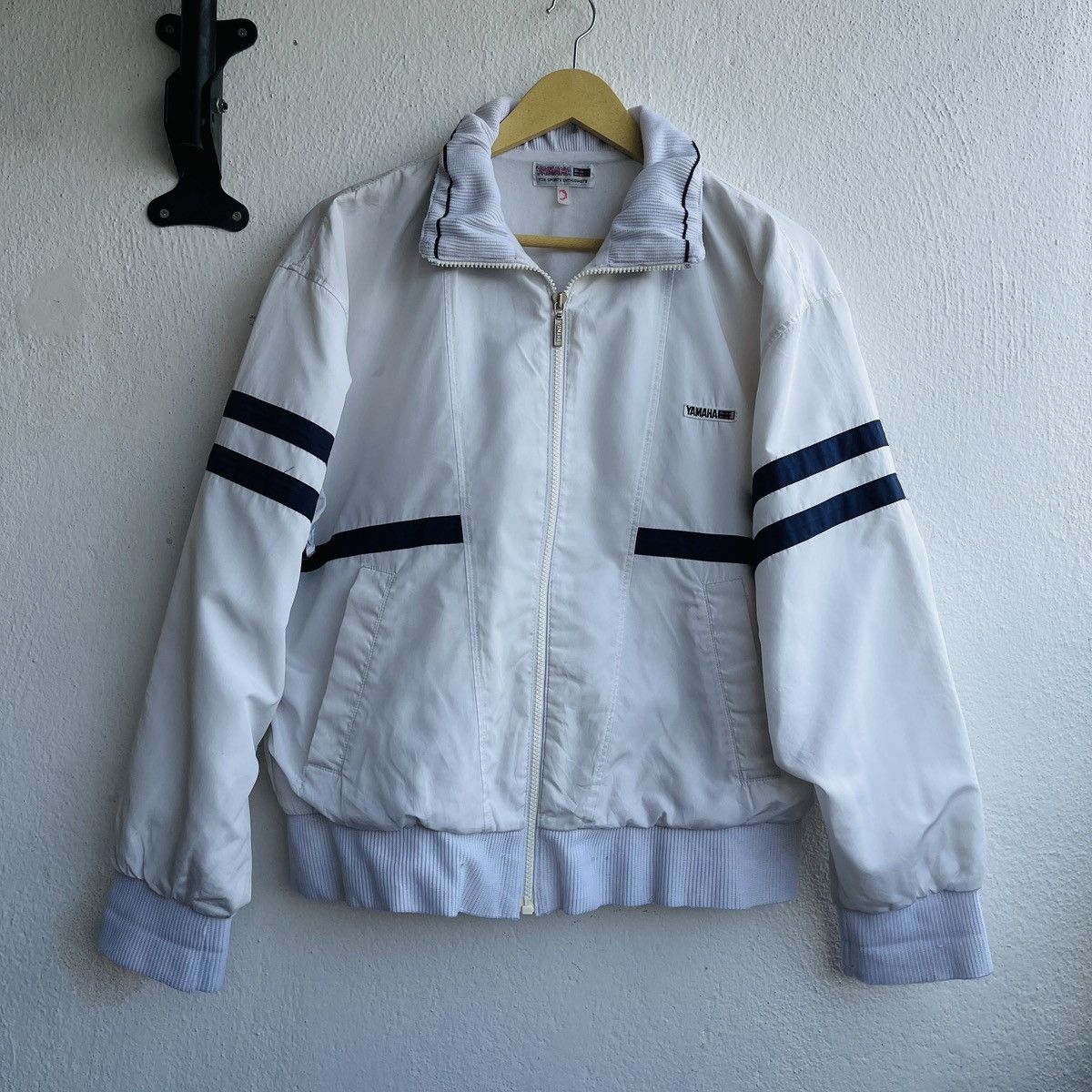 Other Real Vintage Rolland Garros Tournament 80s Yamaha Bomber Size US M / EU 48-50 / 2 - 1 Thumbnail
