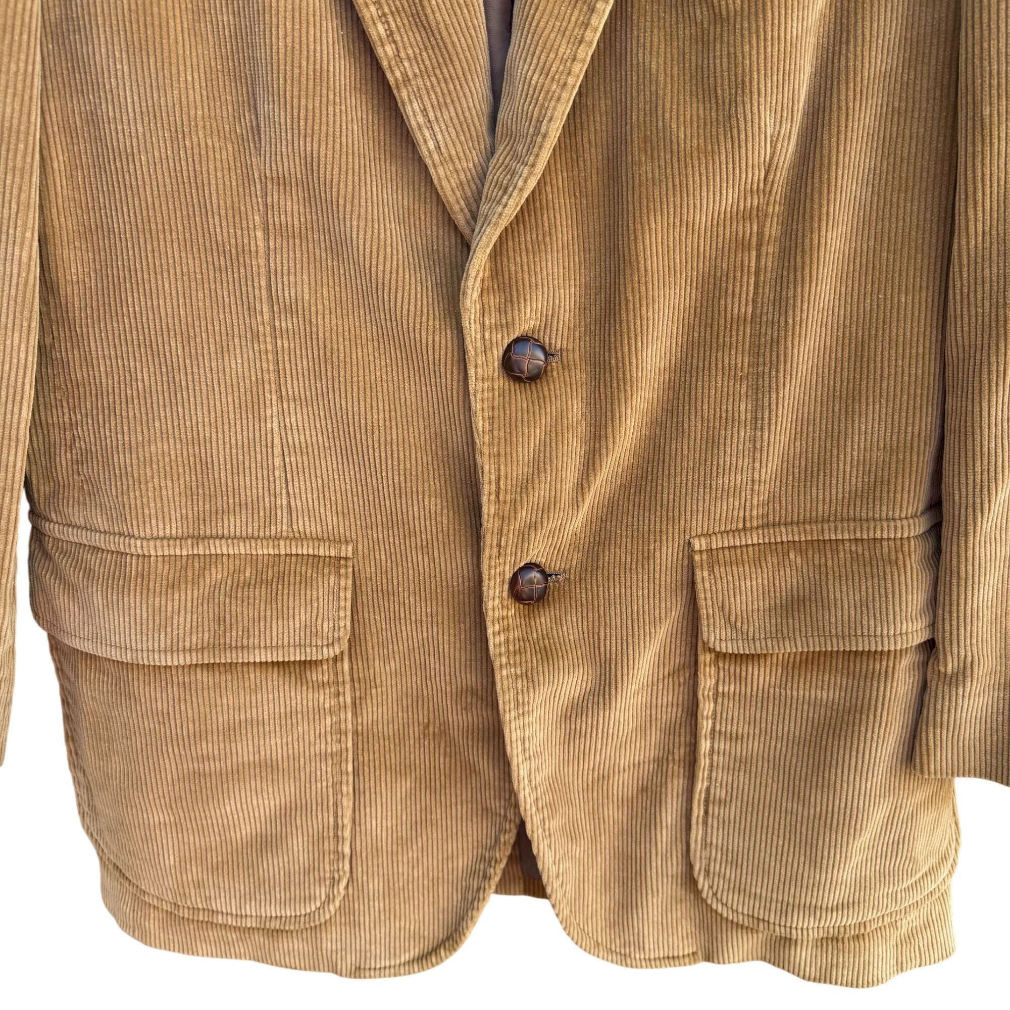 Other Cambridge Classics Mervyns Vintage Tan Corduroy Blazer Jacke Size 38R - 13 Thumbnail