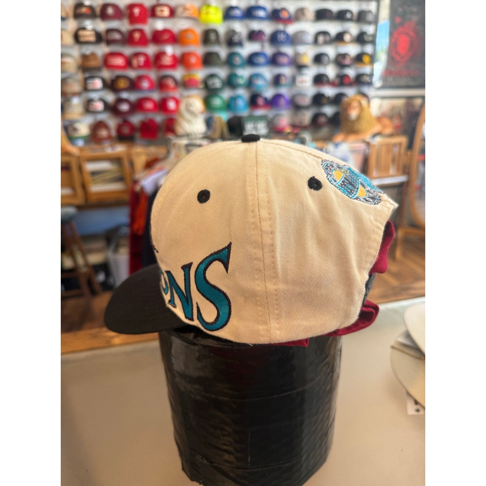Logo 7 1990s Dallas Cowboys Back 2 Back Champions Snap Back Size ONE SIZE - 4 Thumbnail